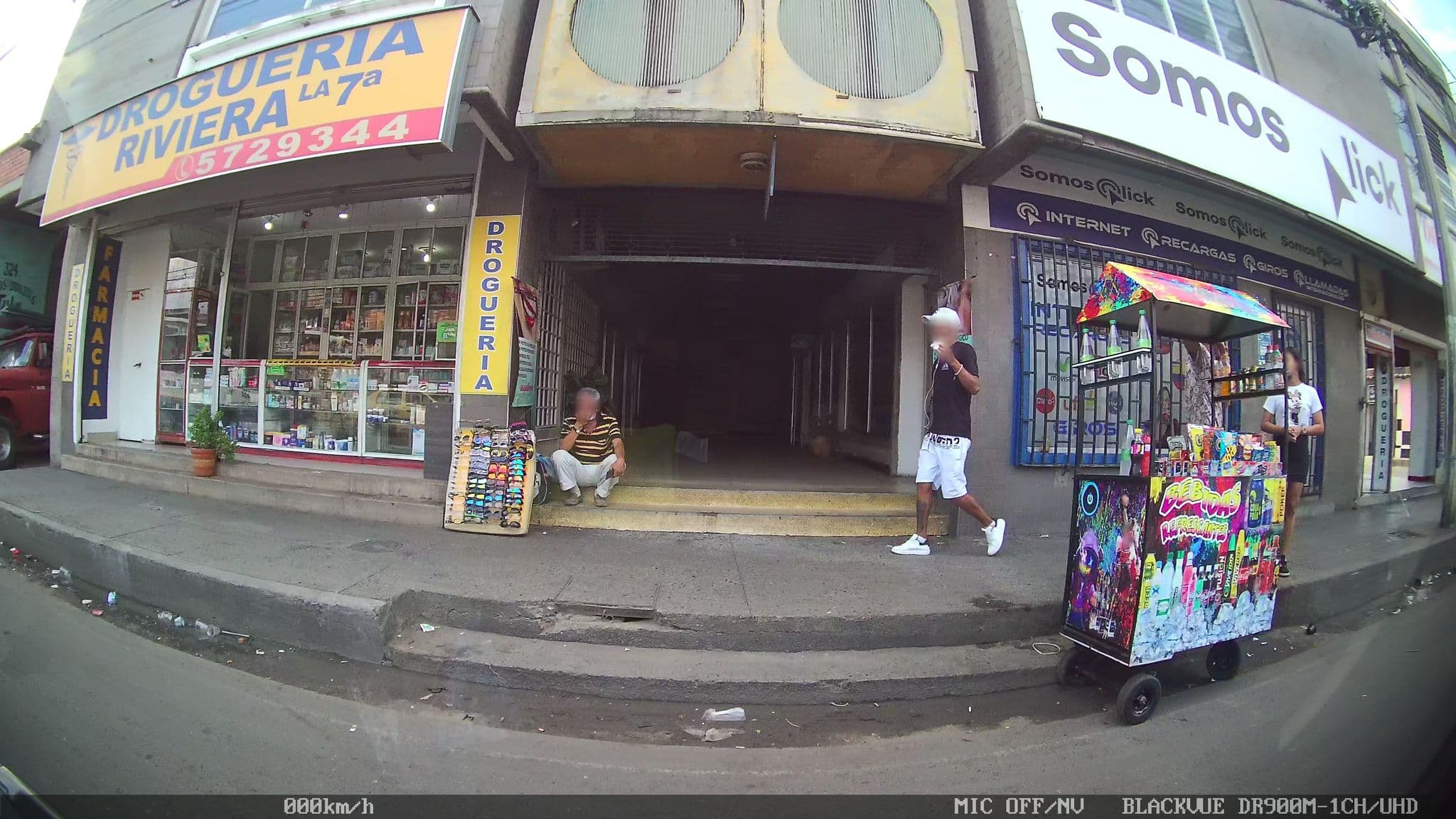 Street view near rio negro, Cúcuta