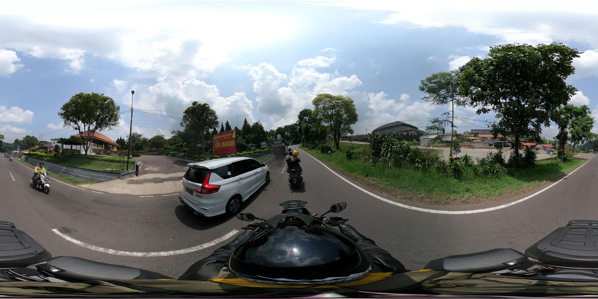 Street view near Kamar Mawar 2 Hotel Sariater, Subang, Lembang — © Kaart_Local (CC BY-SA · Mapillary)