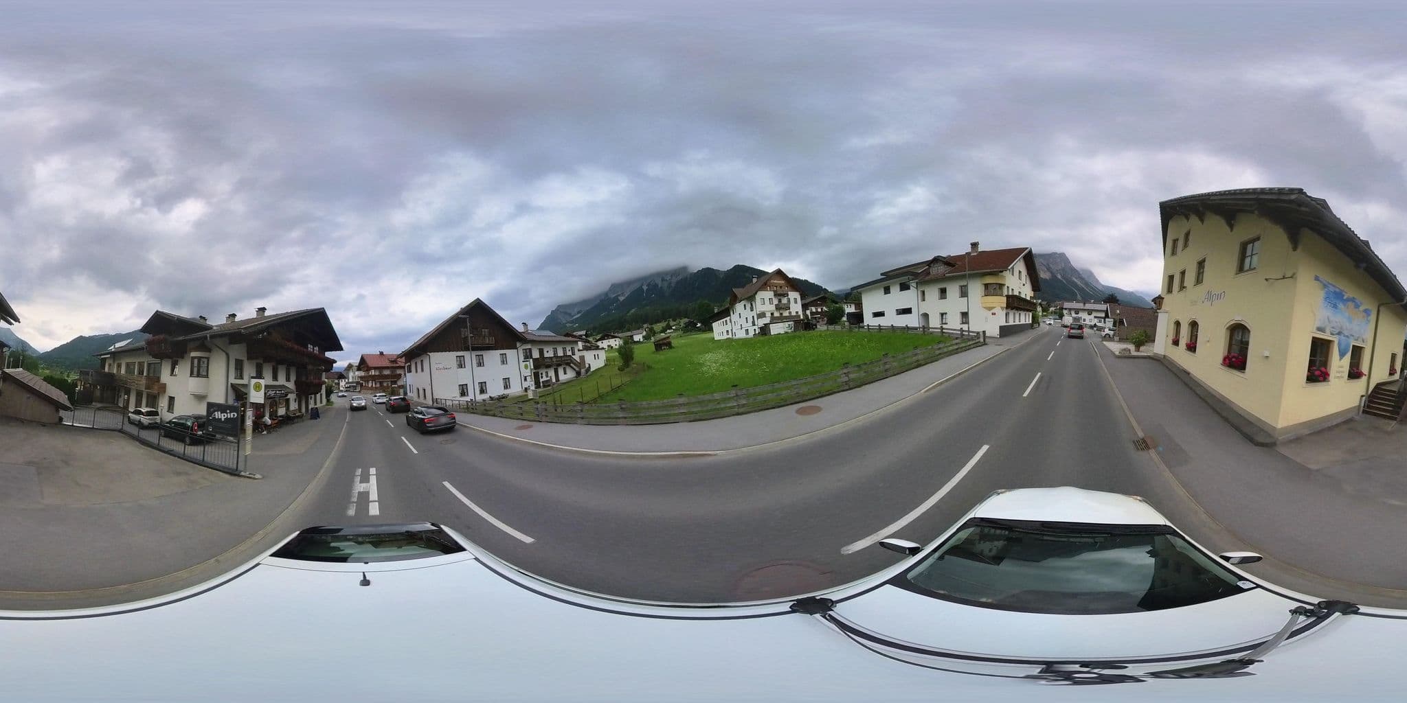 Street view near Hotel Alpin, Ehrwald — © osmplus_org (CC BY-SA · Mapillary)