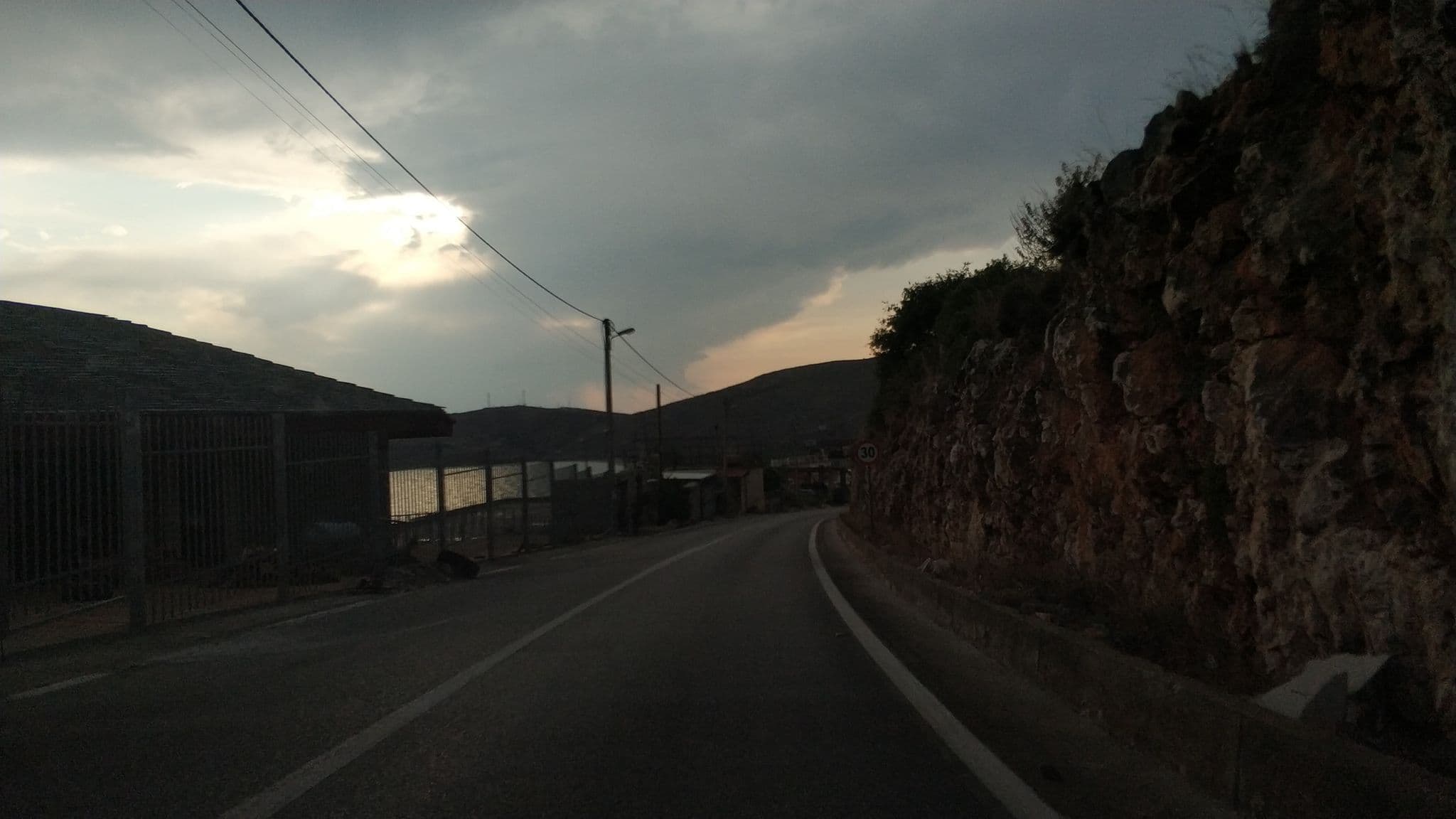 Street view near Timo Apartments, Himarë — © freddouhelk (CC BY-SA · Mapillary)