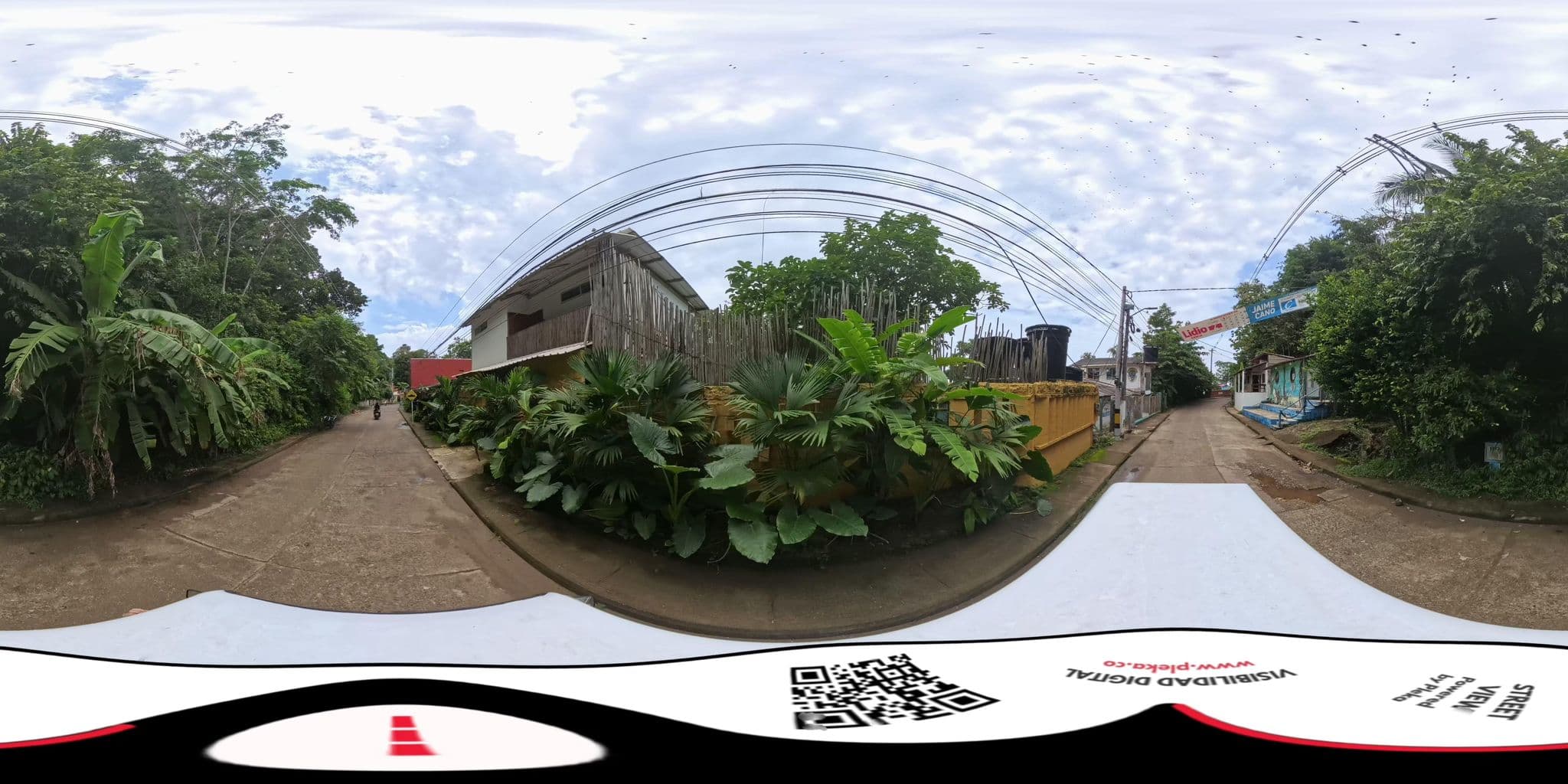 Street view near La Mariapolis, Necoclí — © Pleka (CC BY-SA · Mapillary)