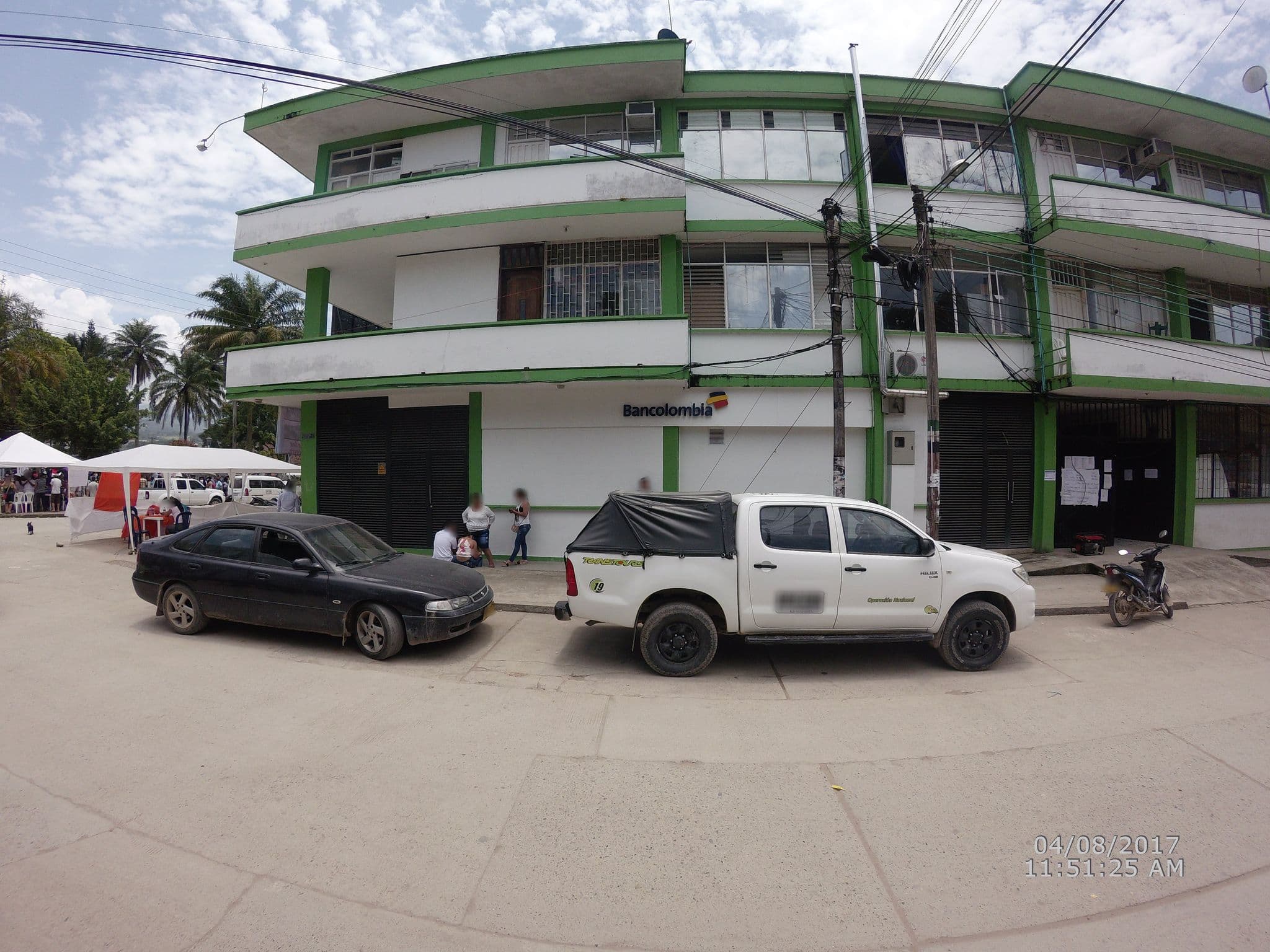 Street view near Hotel Marly Plaza, Mocoa — © umhcolombia (CC BY-SA · Mapillary)