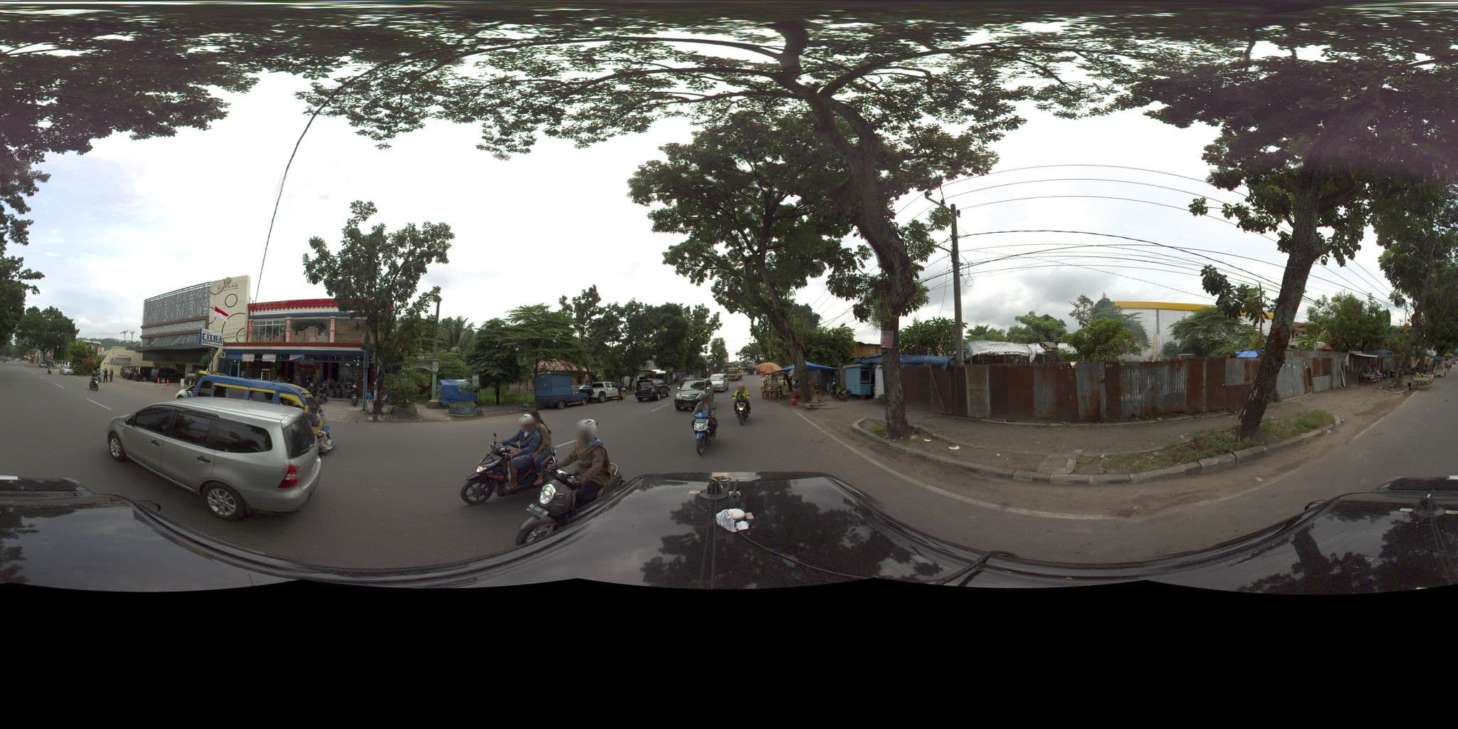 Street view near Ranah Minang Hotel, Padang — © sarahantos (CC BY-SA · Mapillary)
