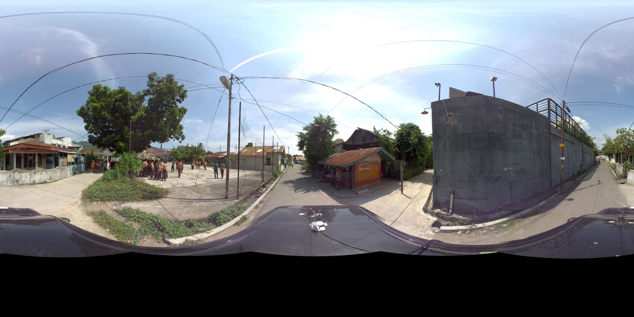 Street view near The Aliga Hotel Swiming Pool, Padang — © sarahantos (CC BY-SA · Mapillary)