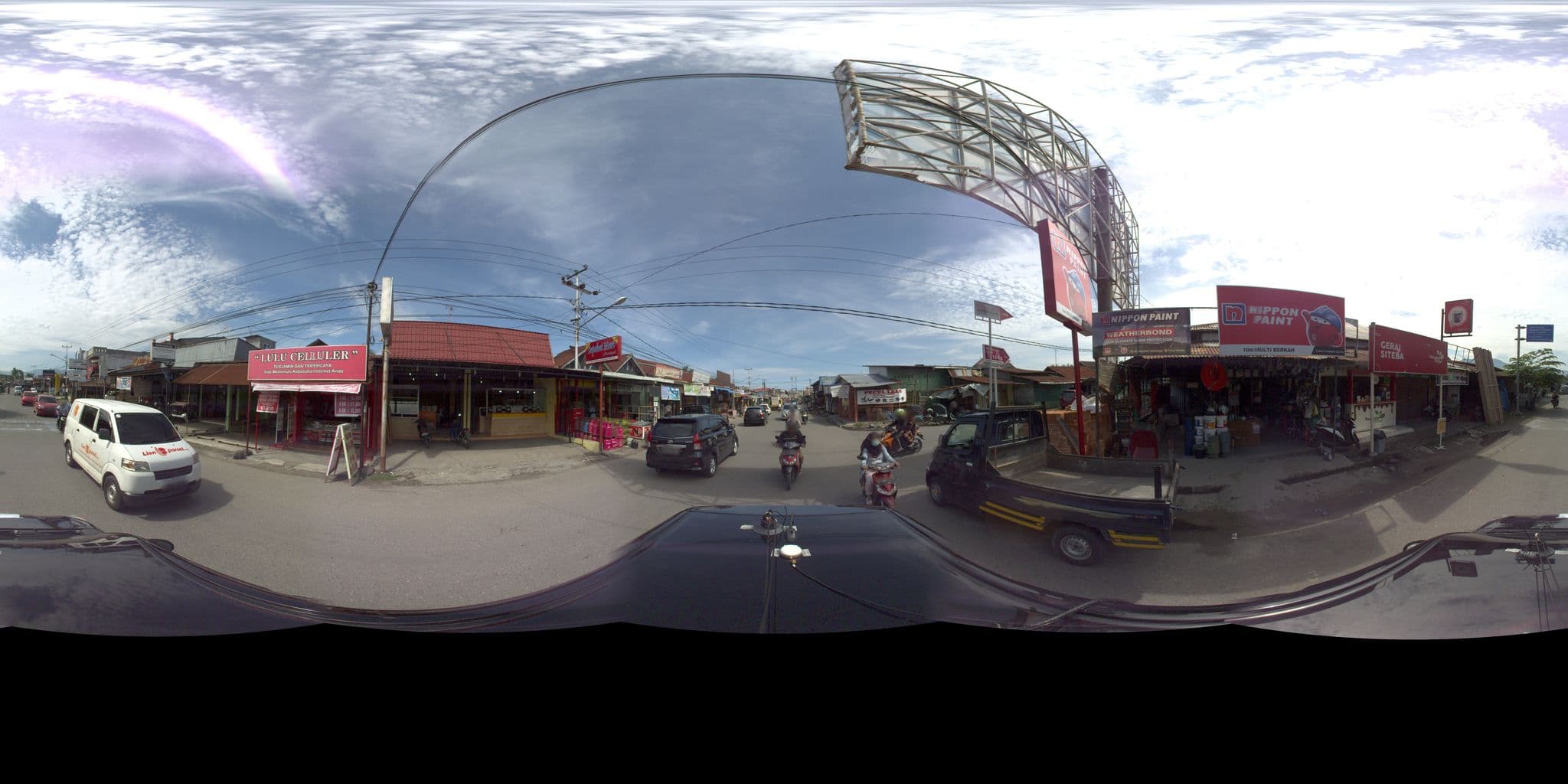 Street view near Komplek Kodam Blok H Siteba, Padang — © sarahantos (CC BY-SA · Mapillary)