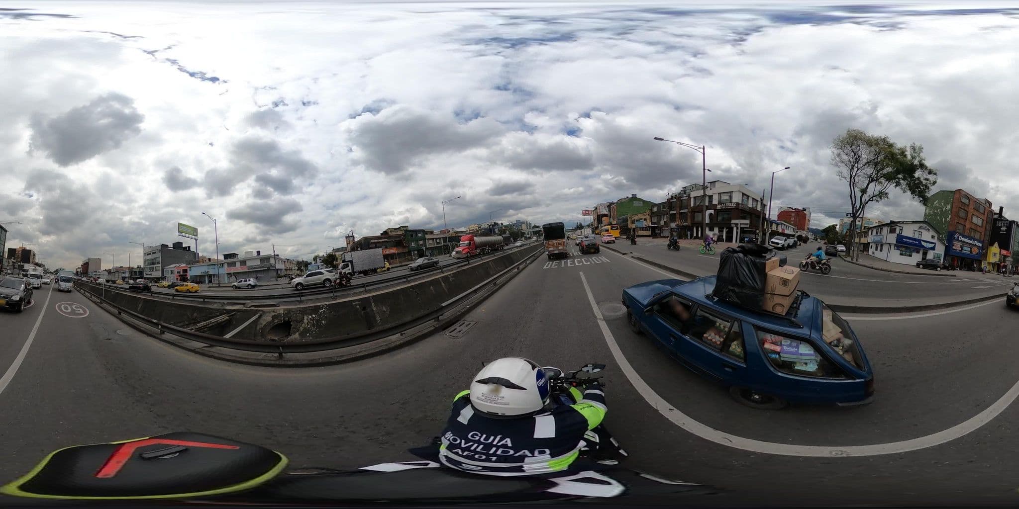 Street view near Hotel Normandia, Kennedy — © krojasSDM (CC BY-SA · Mapillary)