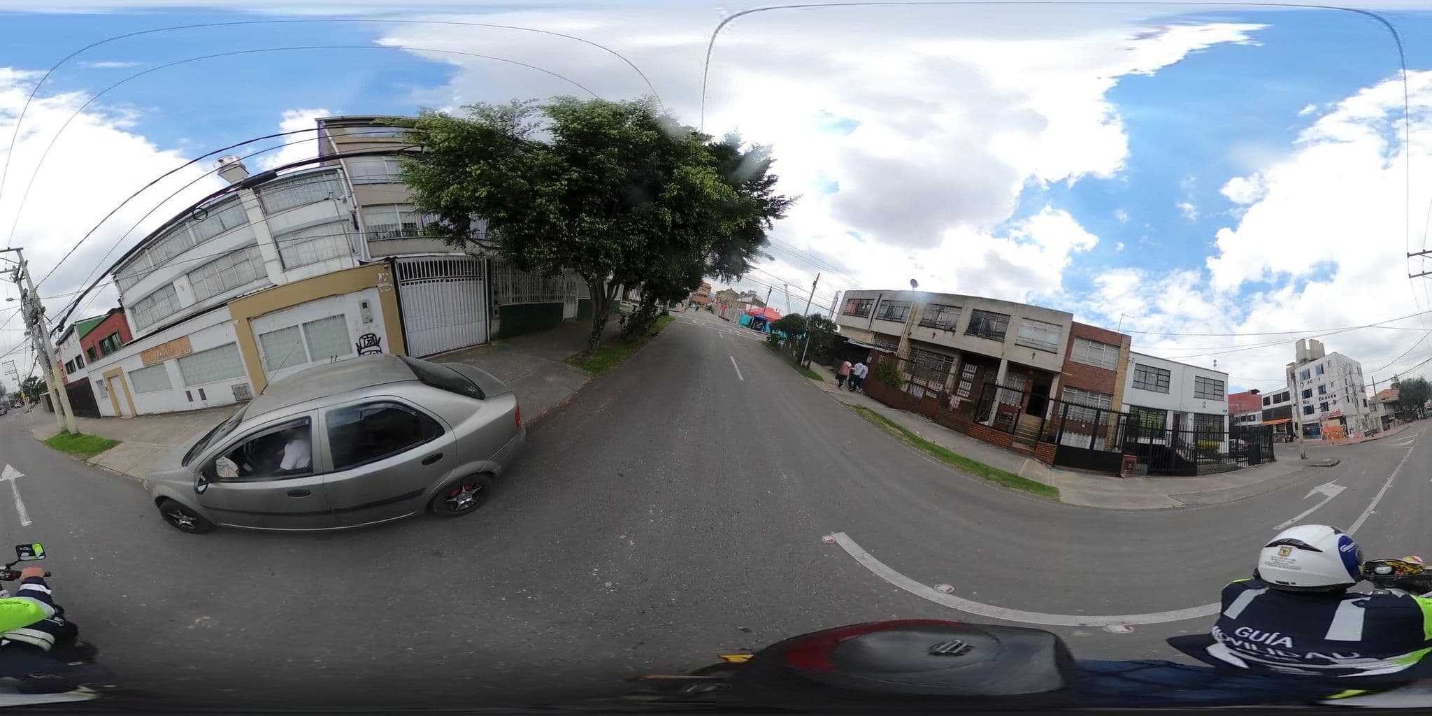 Street view near San Nicolás Bogotá, Bogotá