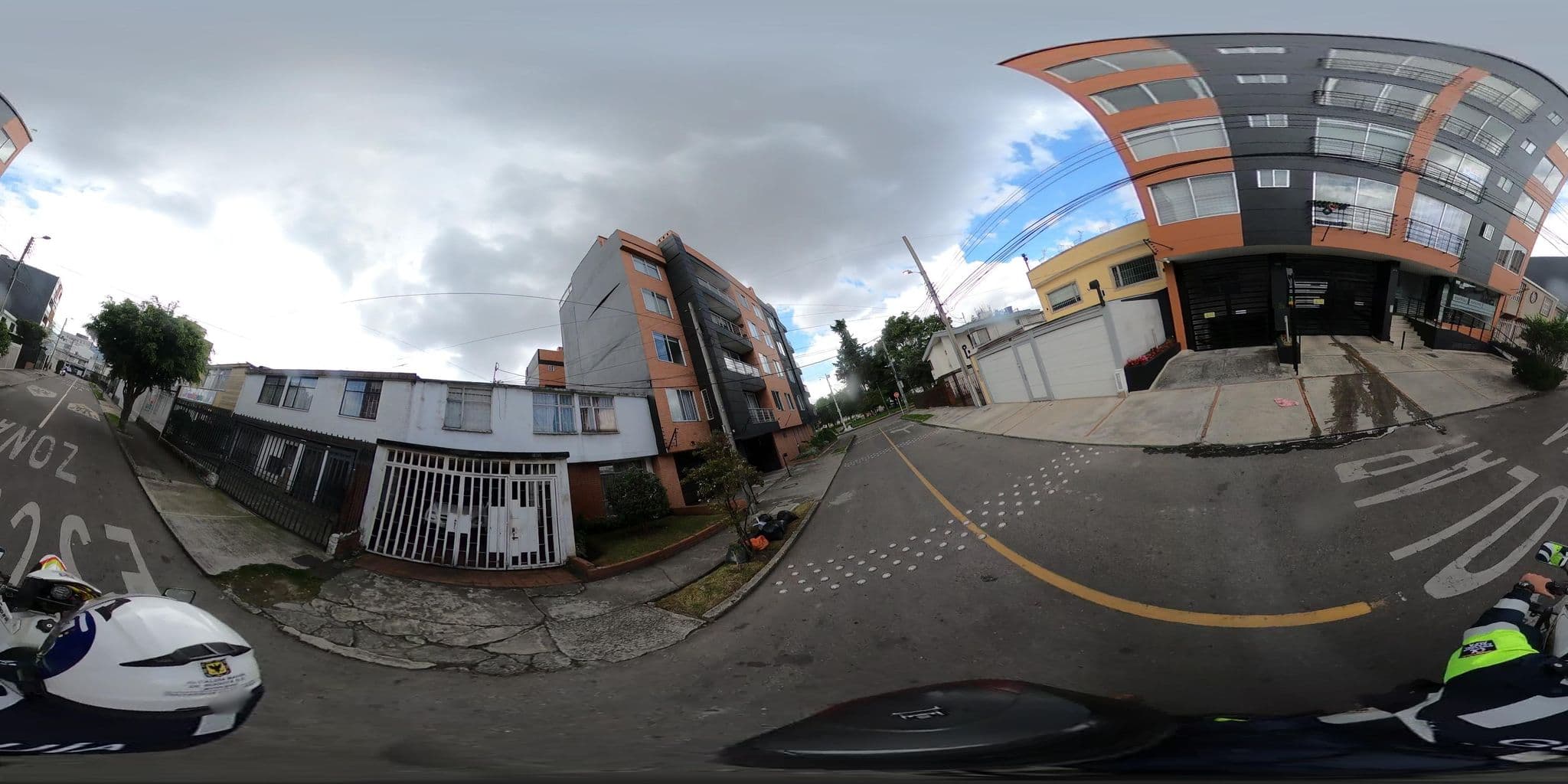 Street view near Burana Hotel, Bogotá