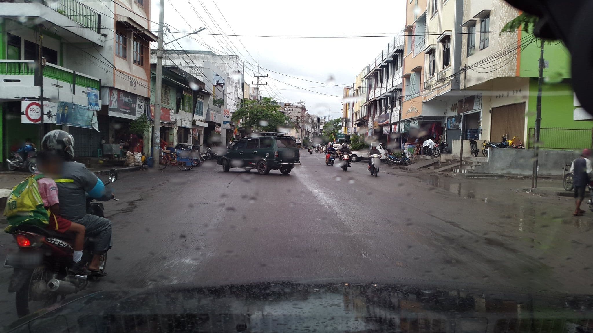 Street view near Widya Loka Hotel, muara dua, Baturaja — © roadroid (CC BY-SA · Mapillary)