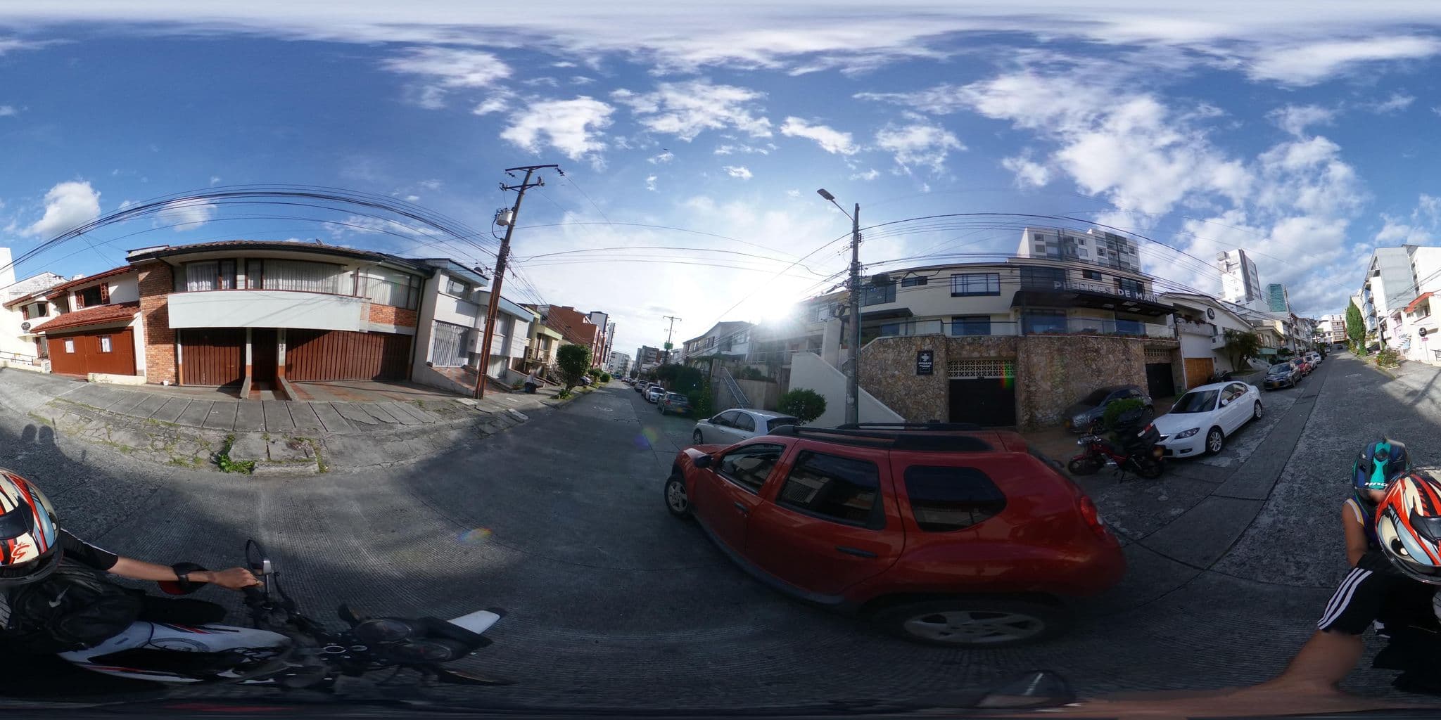 Street view near Casa Passion Hostel, Manizales — © masora (CC BY-SA · Mapillary)