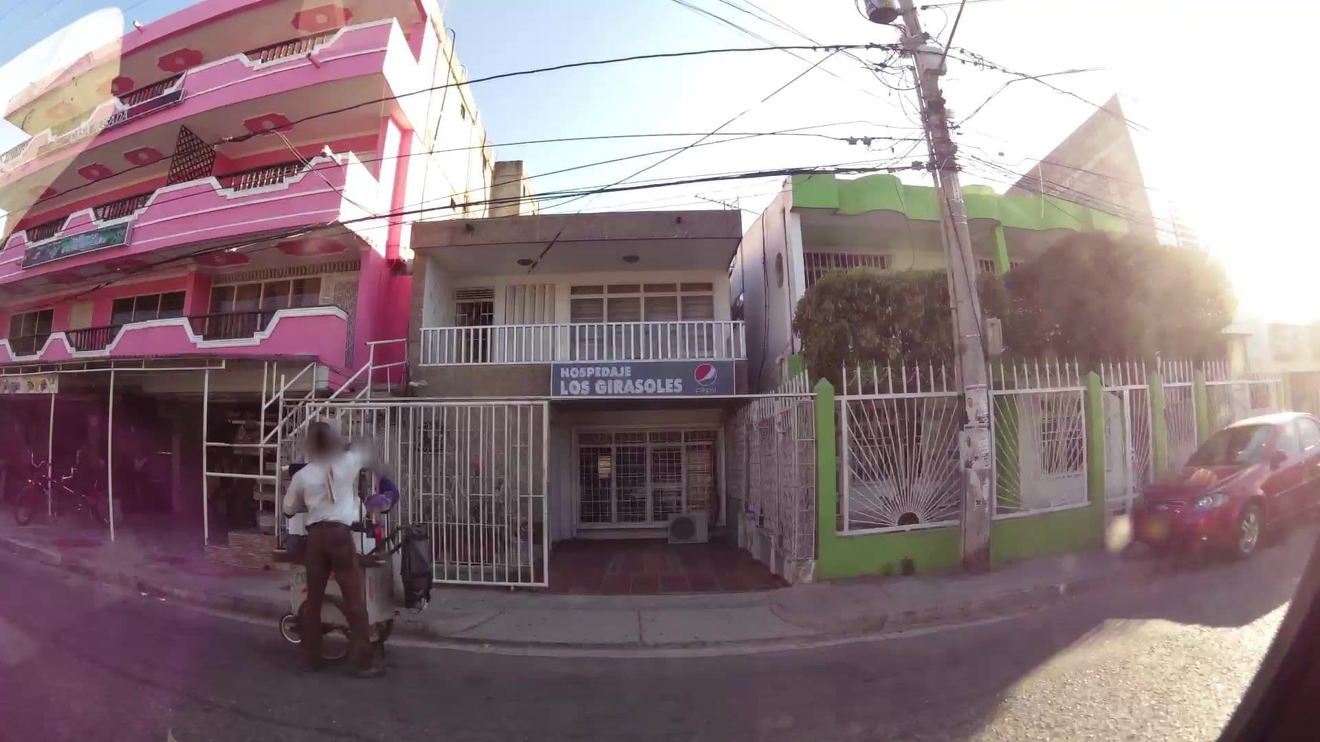Street view near Hotel Casa Rosada, Cartagena — © kaartcam (CC BY-SA · Mapillary)