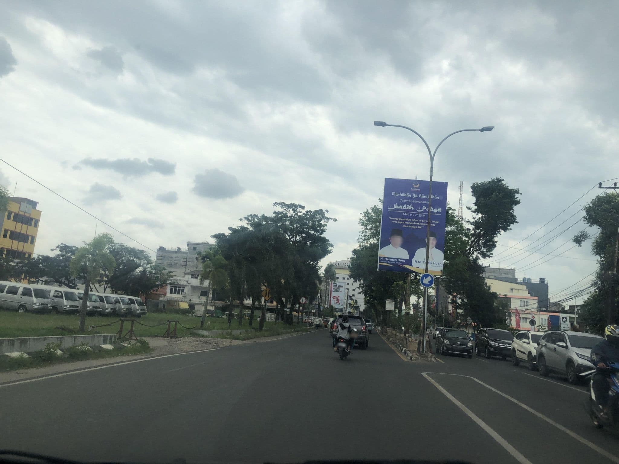 Street view near Hotel Duta, Palembang — © rbelladinak_kaart (CC BY-SA · Mapillary)