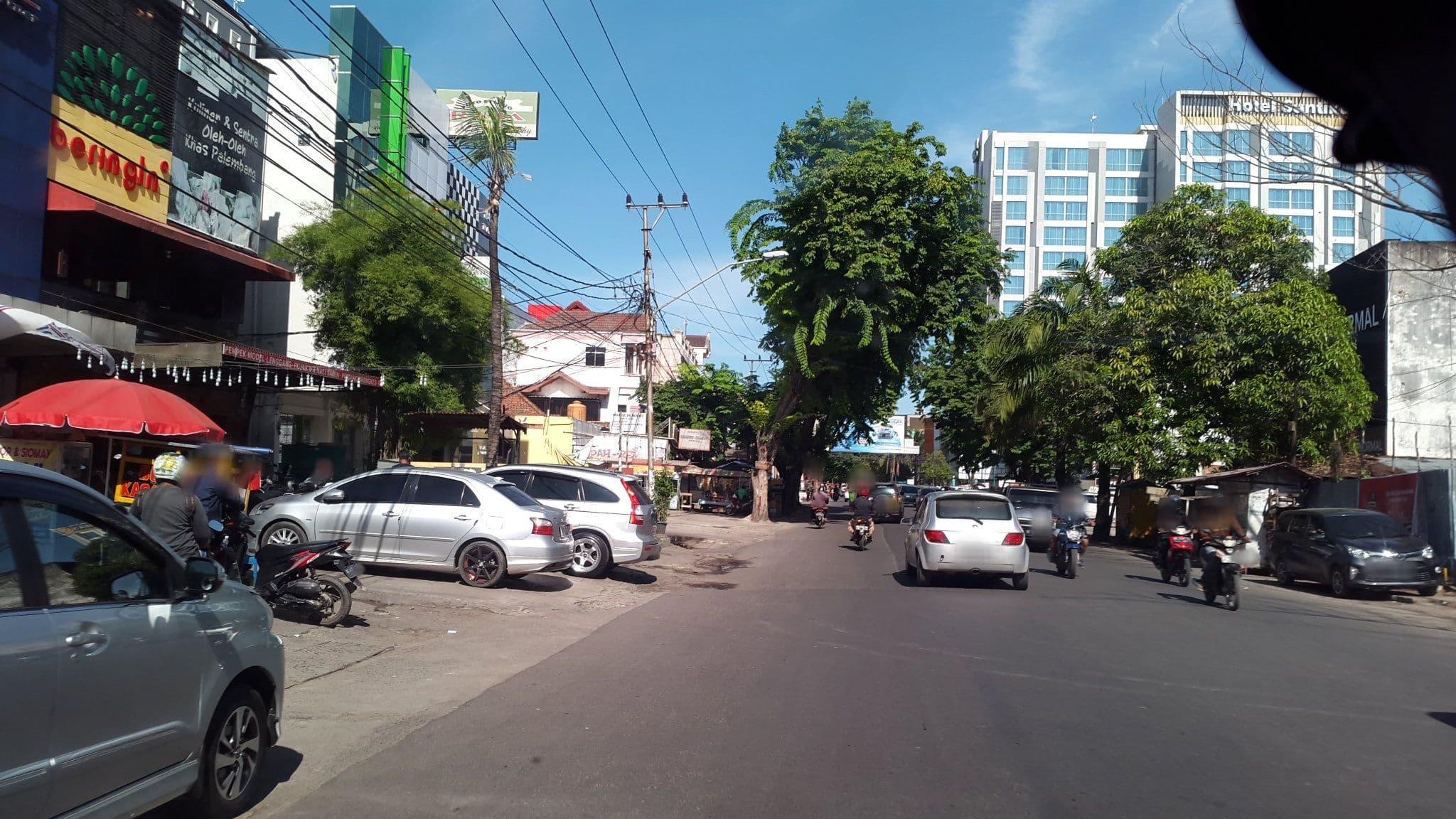 Street view near Rani Wisma, Palembang — © roadroid (CC BY-SA · Mapillary)