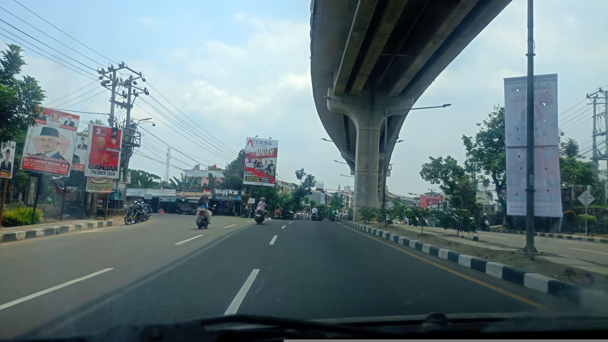 Street view near Hotel Alam Sutra, Palembang — © Kaart_Local (CC BY-SA · Mapillary)