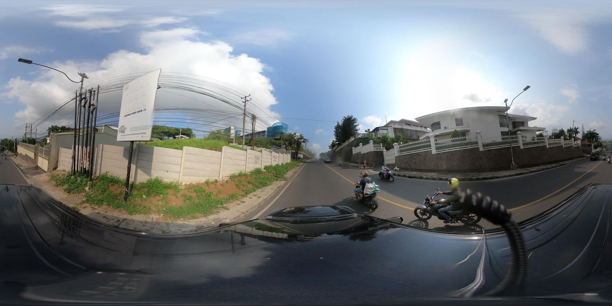 Street view near Hotel Indra Puri, Bandar Lampung — © kaart_360 (CC BY-SA · Mapillary)