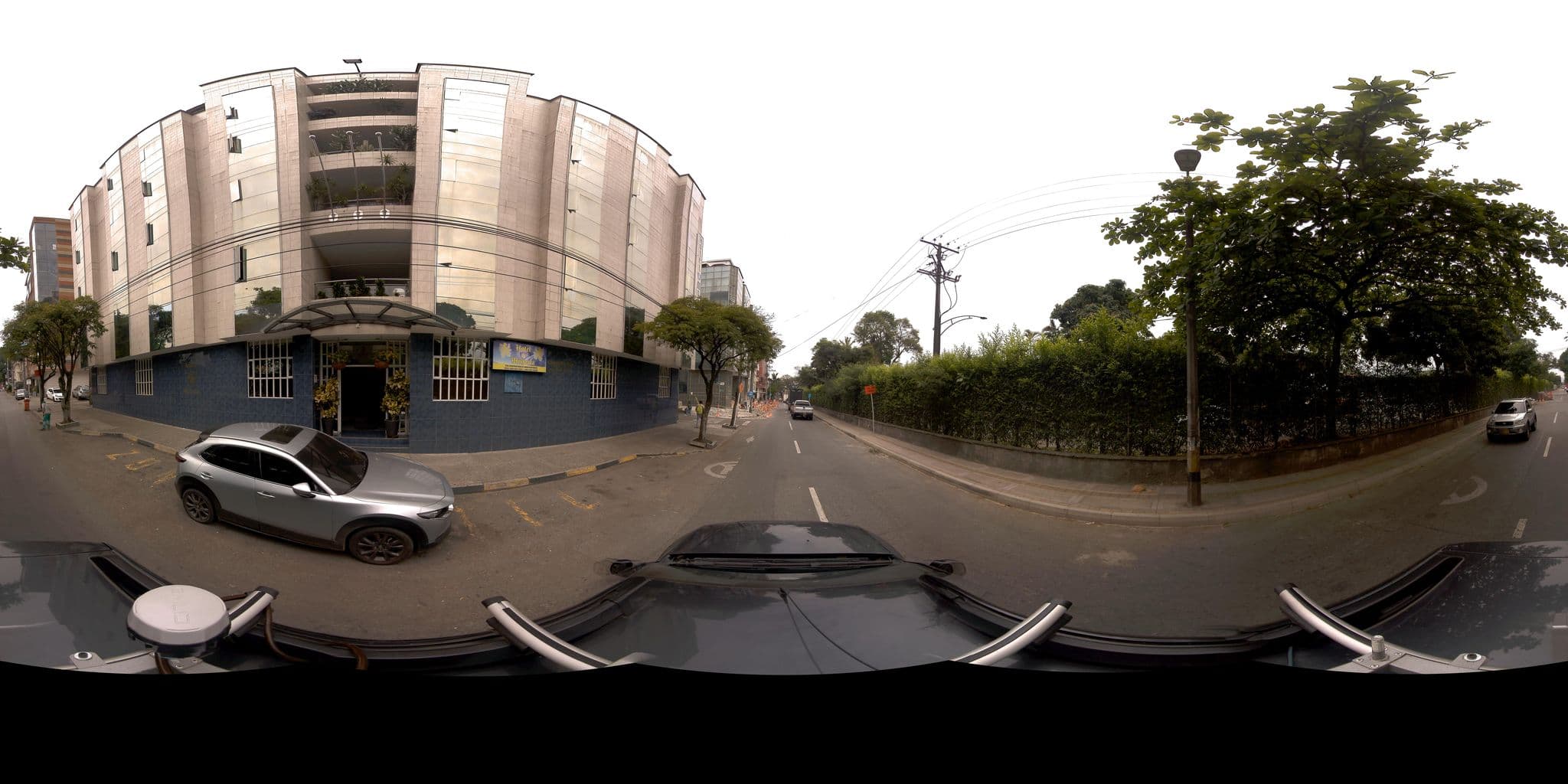 Street view near Hotel Monarca, Itagüí — © Itagui_FN360 (CC BY-SA · Mapillary)