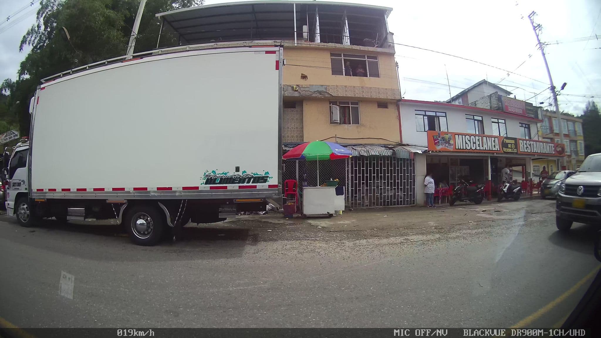 Street view near Hostal Los Ángeles, Calarcá — © kaart_2 (CC BY-SA · Mapillary)