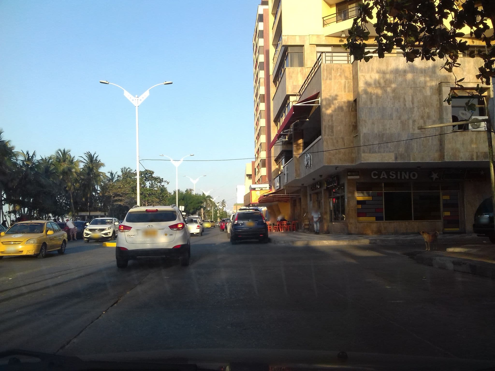 Street view near Hotel Arimaca, Riohacha