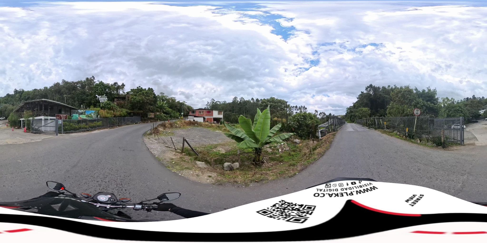 Street view near Termales Tierra Viva, Villamaría — © Pleka (CC BY-SA · Mapillary)