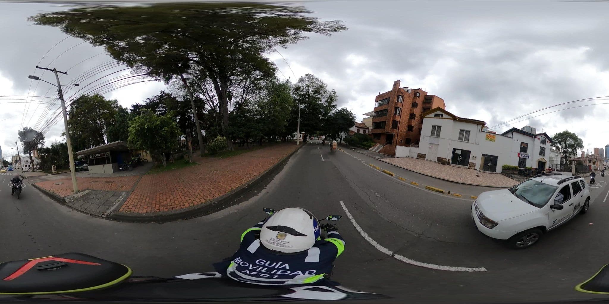 Street view near La Casa, Bogotá