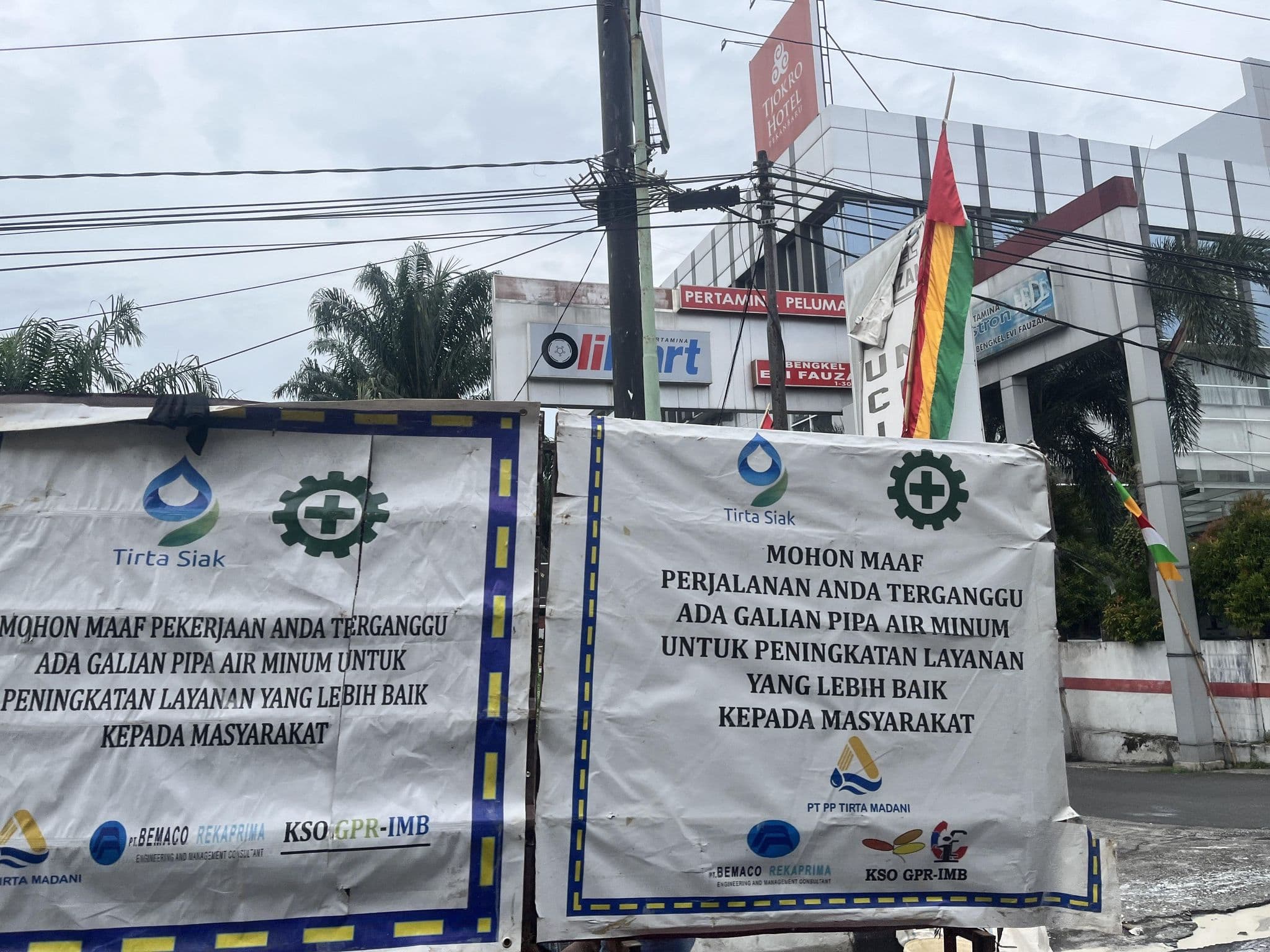 Street view near Hotel Bumi Asih, Pekanbaru — © haneststs (CC BY-SA · Mapillary)