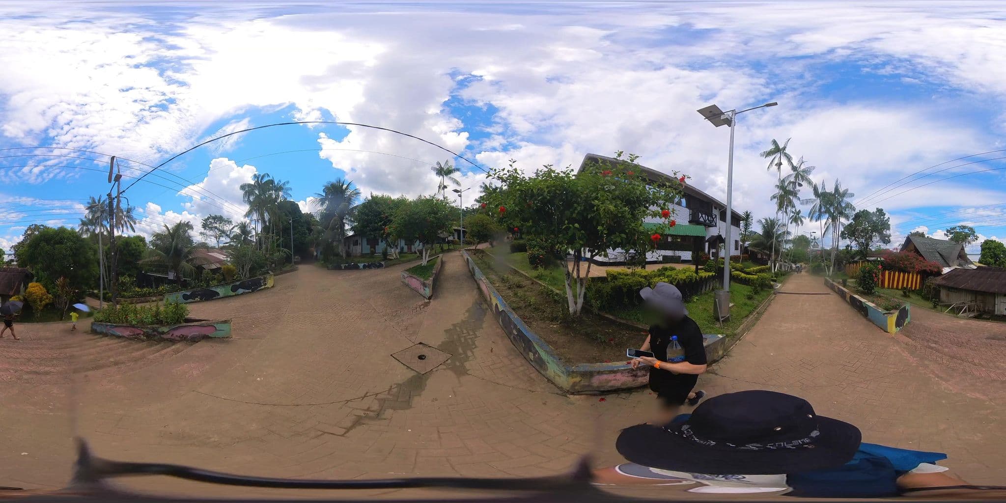 Street view near Waira Selva Hotel, Puerto Nariño — © juanmelo (CC BY-SA · Mapillary)