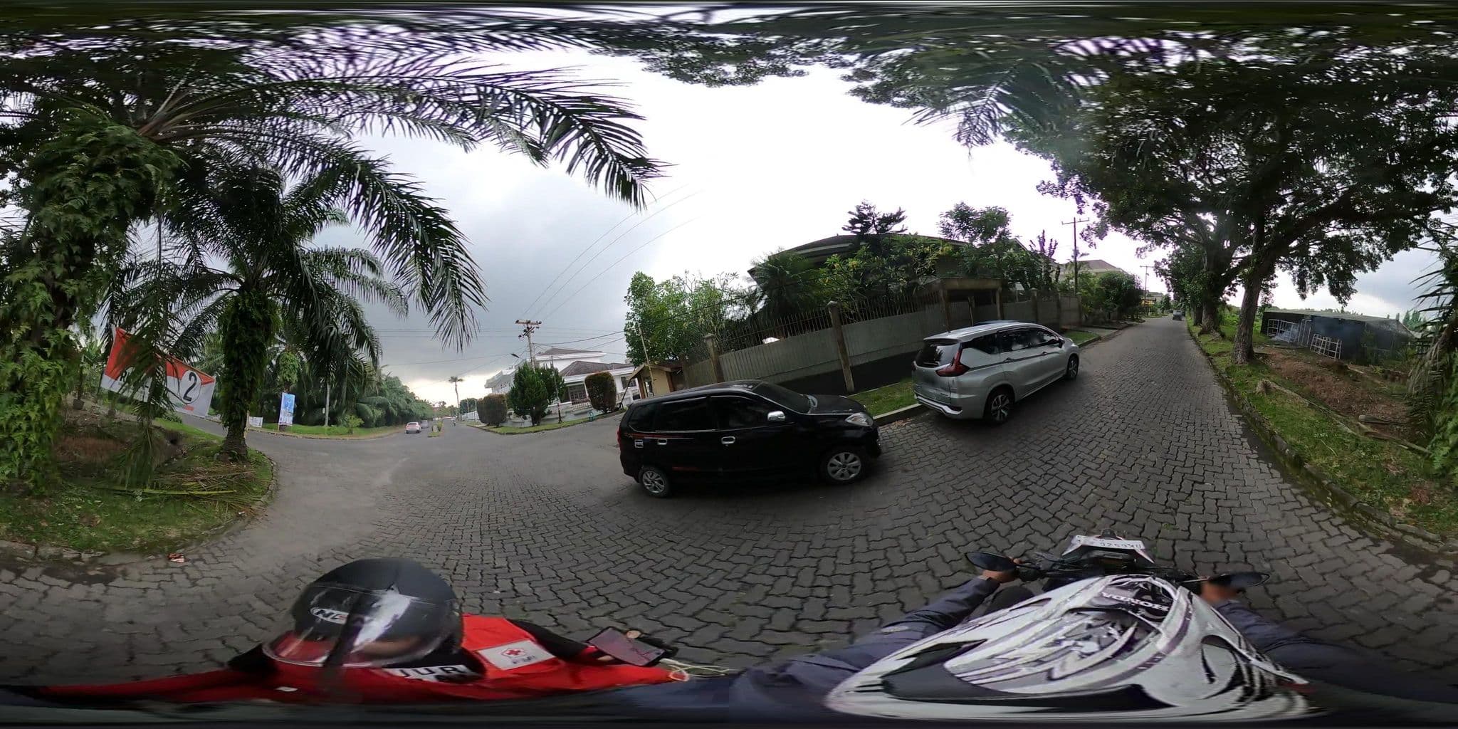 Street view near Tesla Coil, Sunggal — © danbjoseph (CC BY-SA · Mapillary)