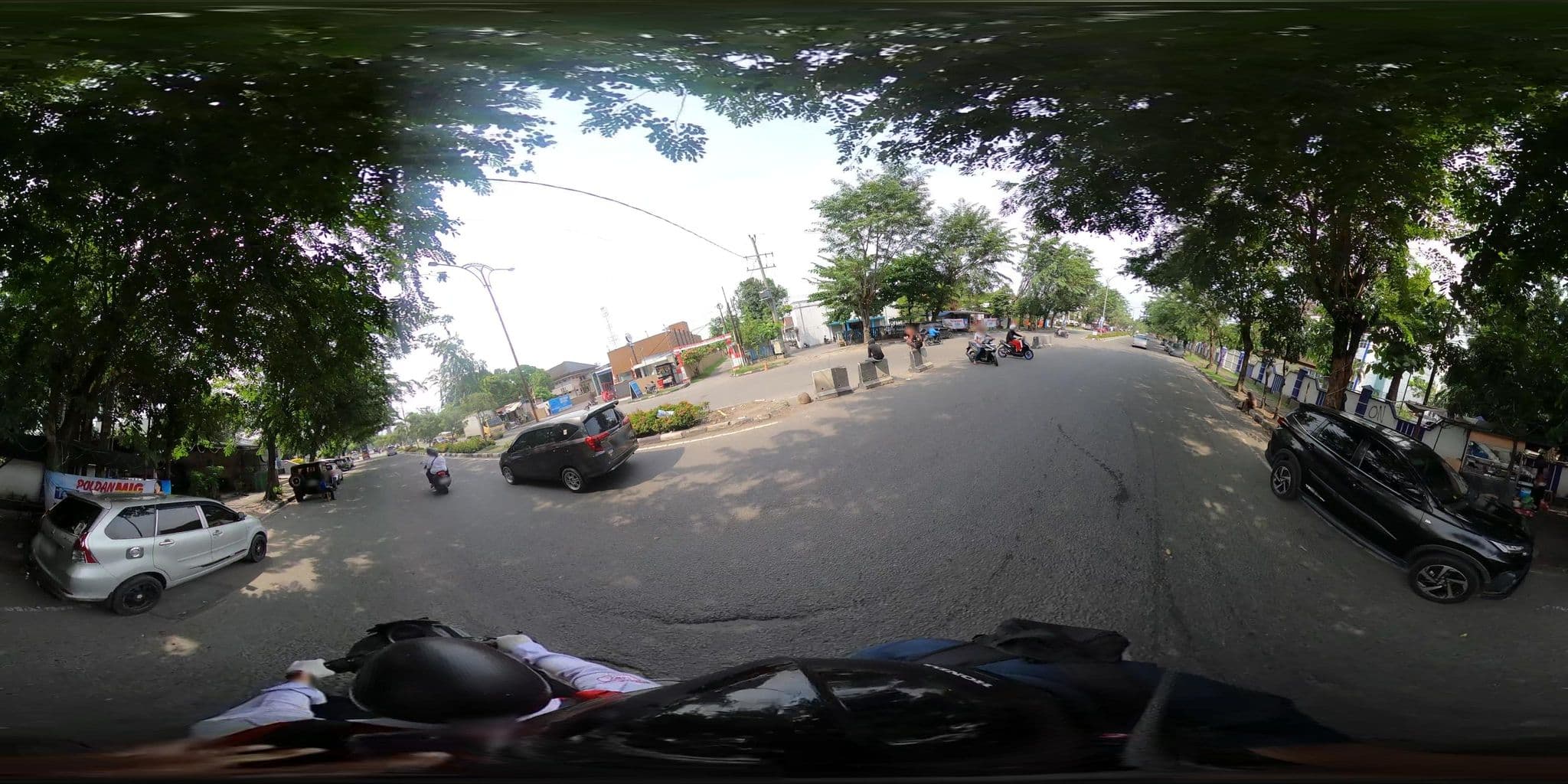 Street view near Hotel Cirasa, Sunggal — © danbjoseph (CC BY-SA · Mapillary)