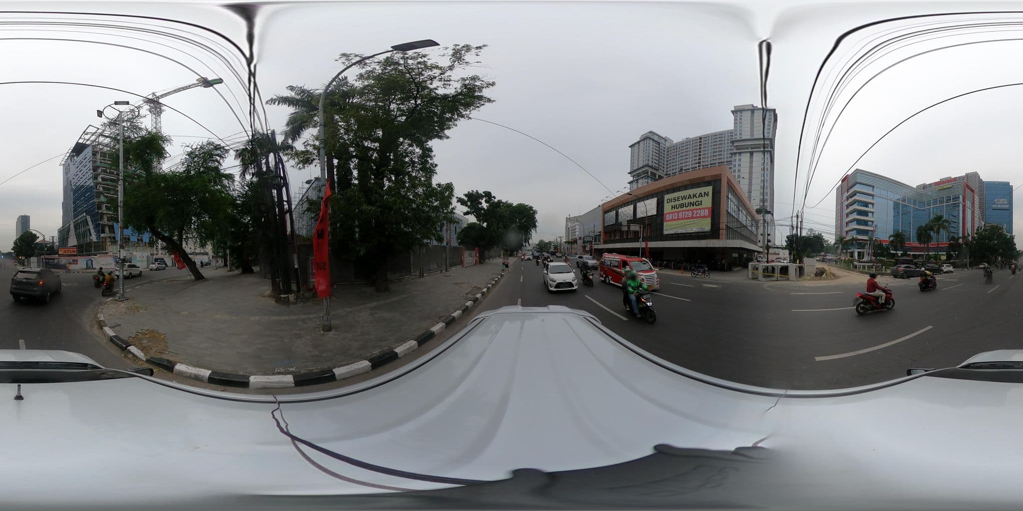 Street view near Grand Elite Hotel, Medan — © kaart_360 (CC BY-SA · Mapillary)