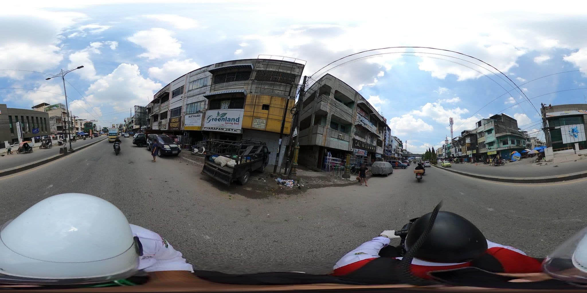 Street view near Hotel Aryaduta, Palembang, Medan — © danbjoseph (CC BY-SA · Mapillary)