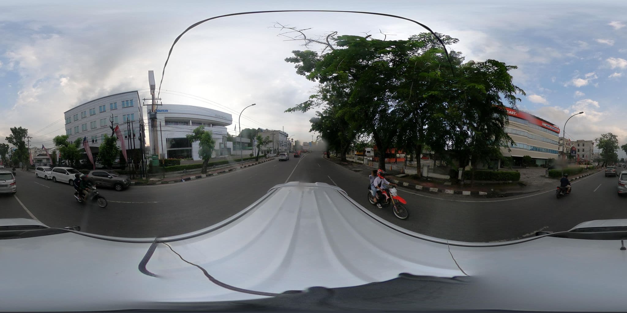 Street view near Sabty Garden Hotel, Medan — © kaart_360 (CC BY-SA · Mapillary)