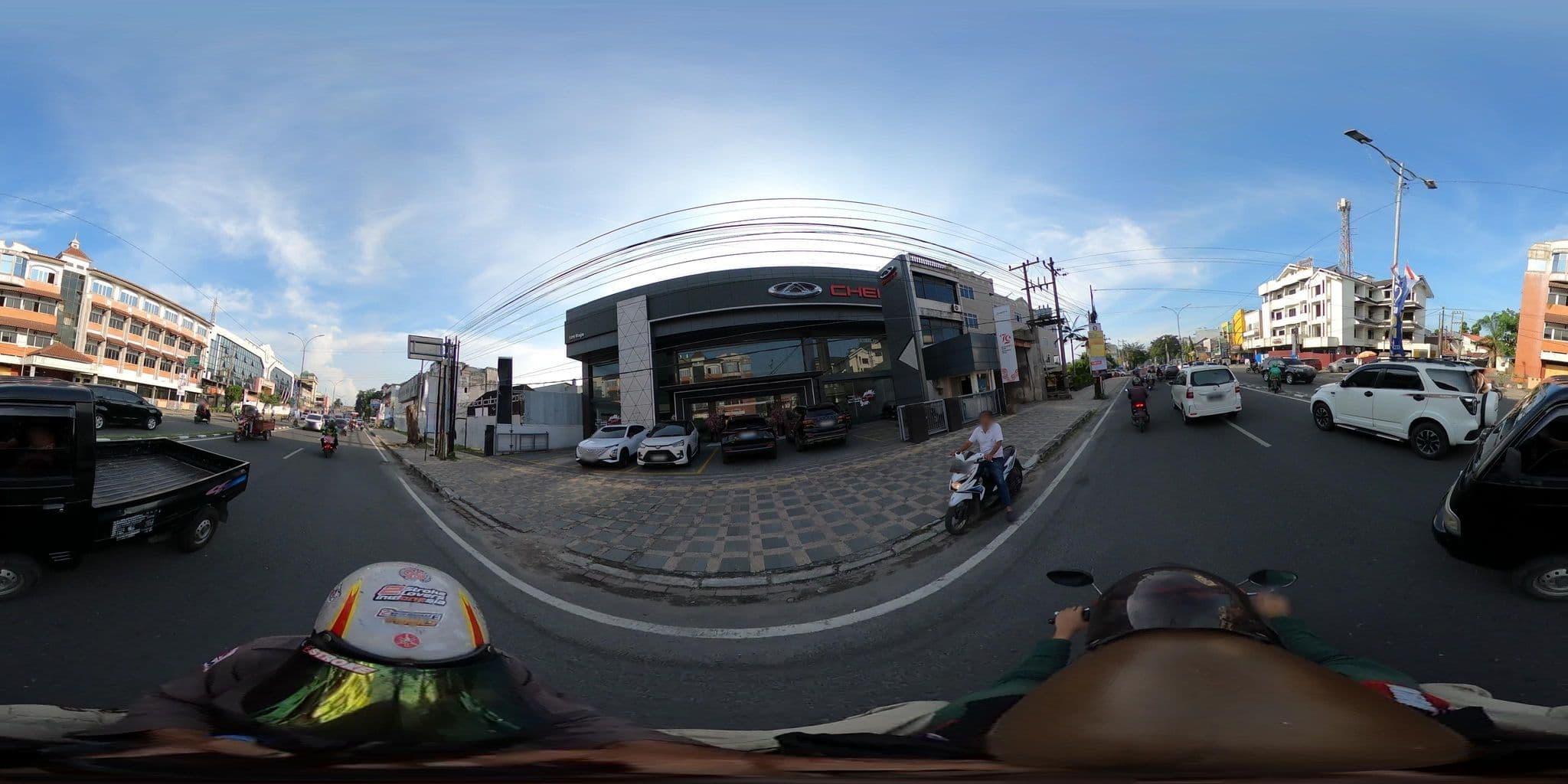 Street view near Ibunda & familiar hotel, Medan — © danbjoseph (CC BY-SA · Mapillary)