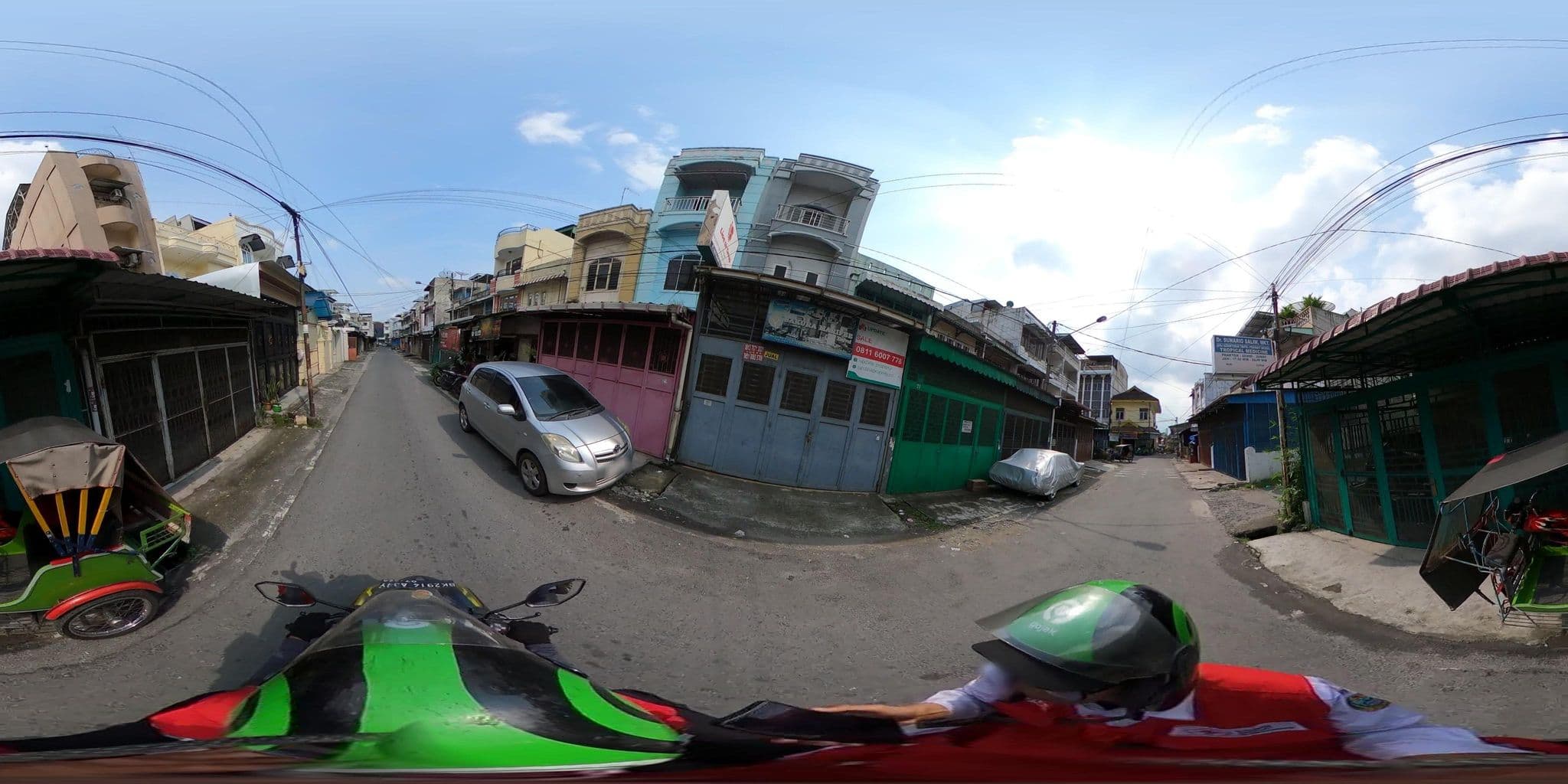 Street view near Sky Express Hotel, Medan — © danbjoseph (CC BY-SA · Mapillary)
