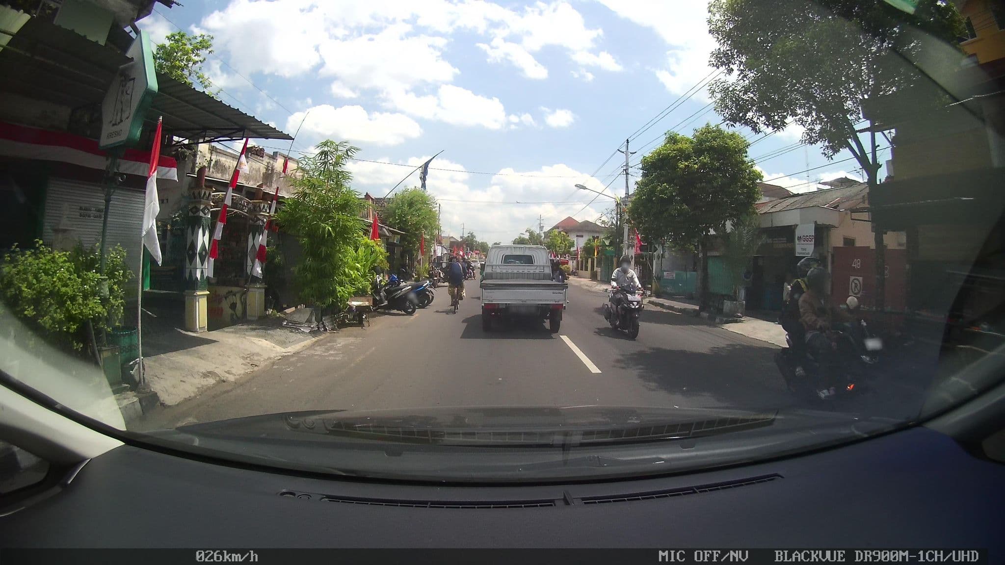 Street view near Hotel dwiwarna, Yogyakarta — © kaart_1 (CC BY-SA · Mapillary)