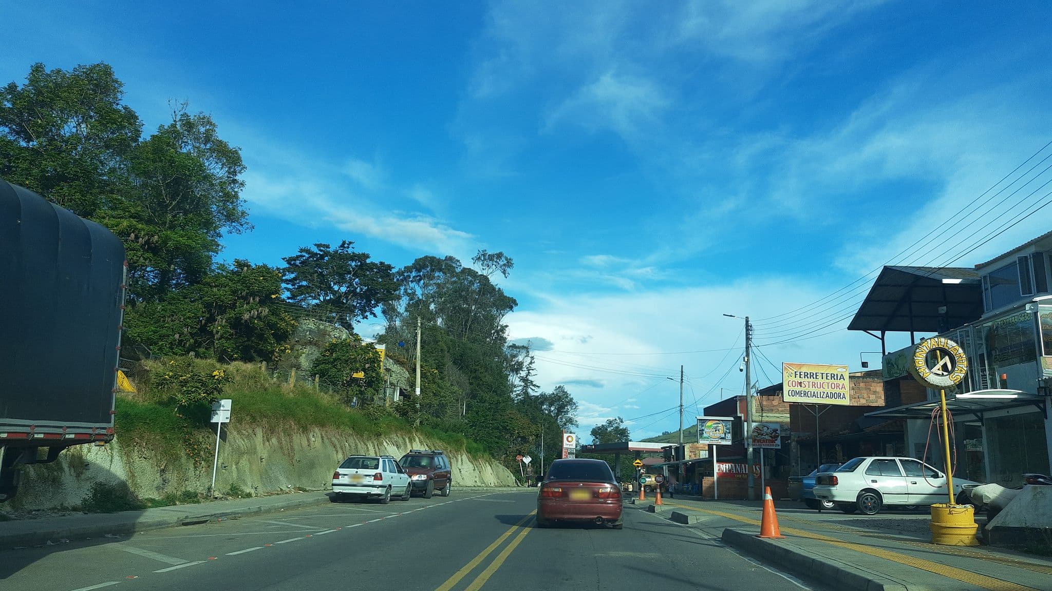 Street view near Hotel, Machetá — © luiscame (CC BY-SA · Mapillary)