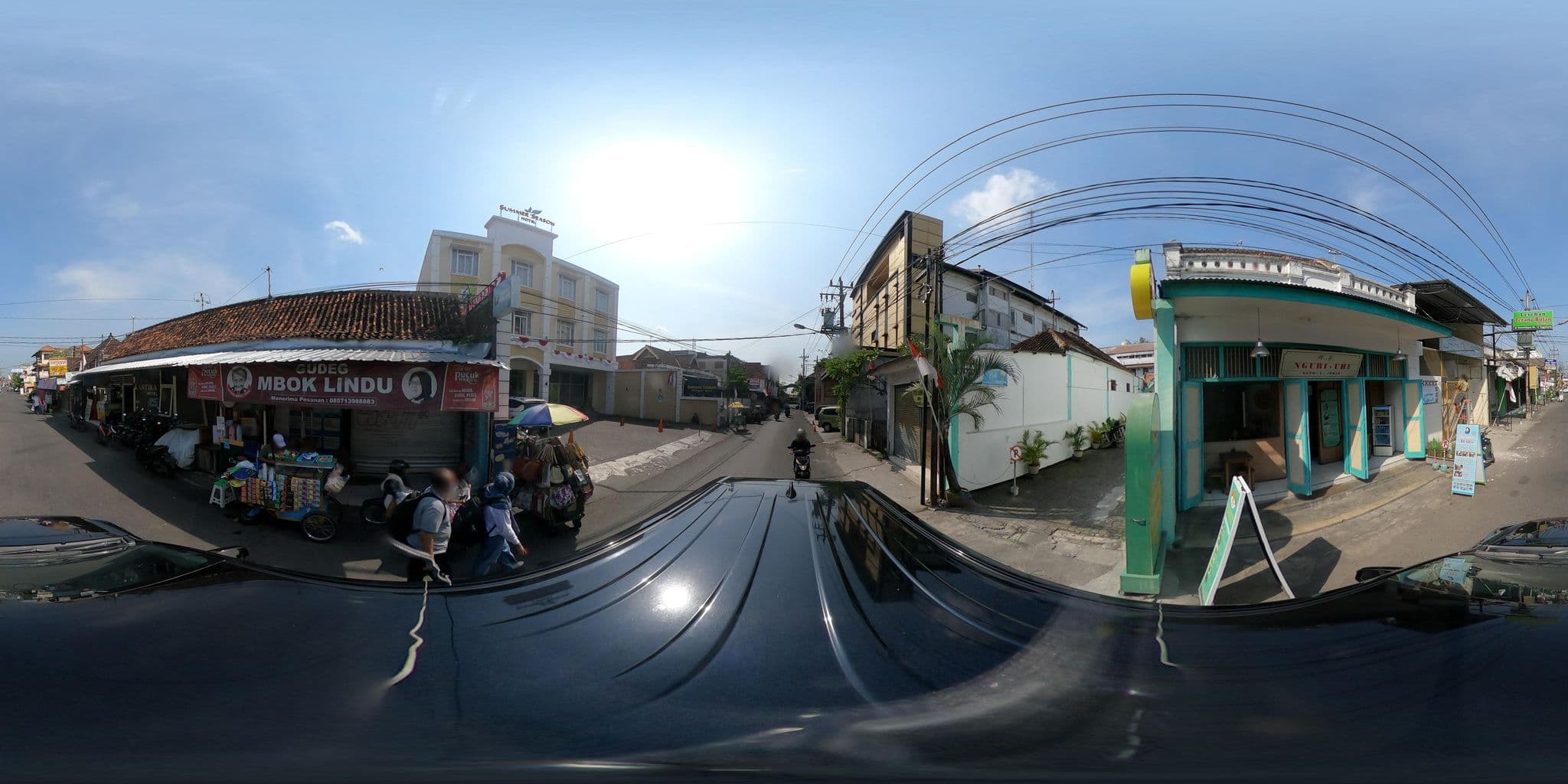 Street view near Marbabu Hotel, Yogyakarta — © kaart_360 (CC BY-SA · Mapillary)