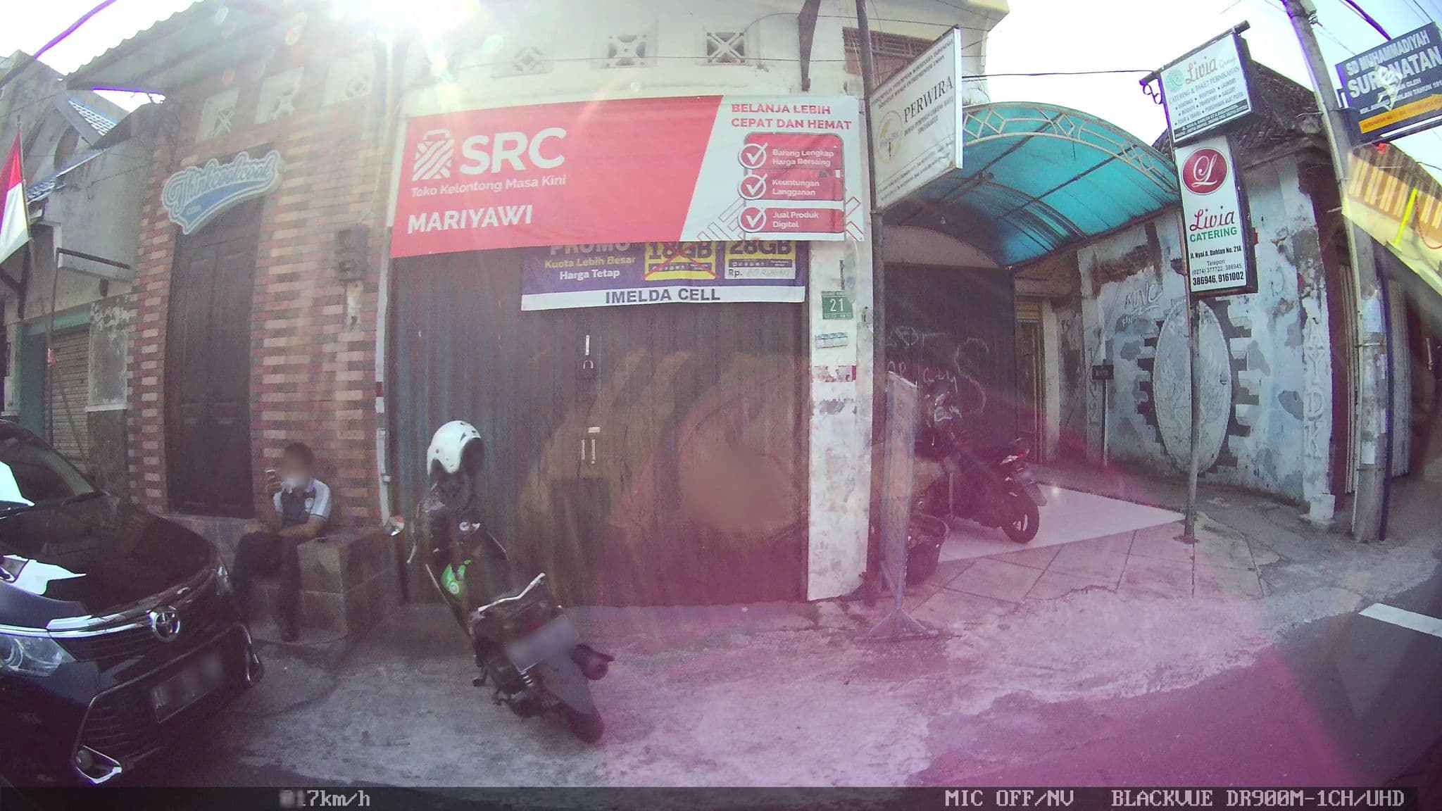 Street view near SANTEcommune, Yogyakarta — © kaart_1 (CC BY-SA · Mapillary)