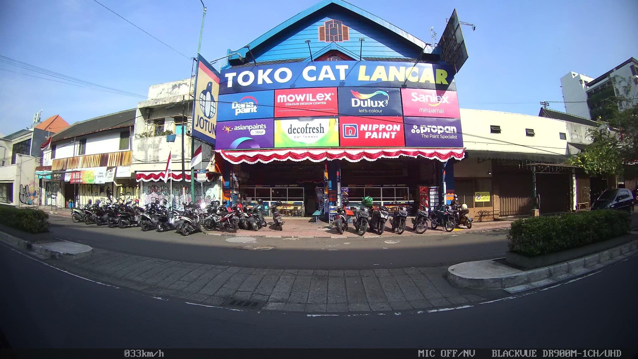 Street view near Quest Hotel, Yogyakarta — © kaart5 (CC BY-SA · Mapillary)