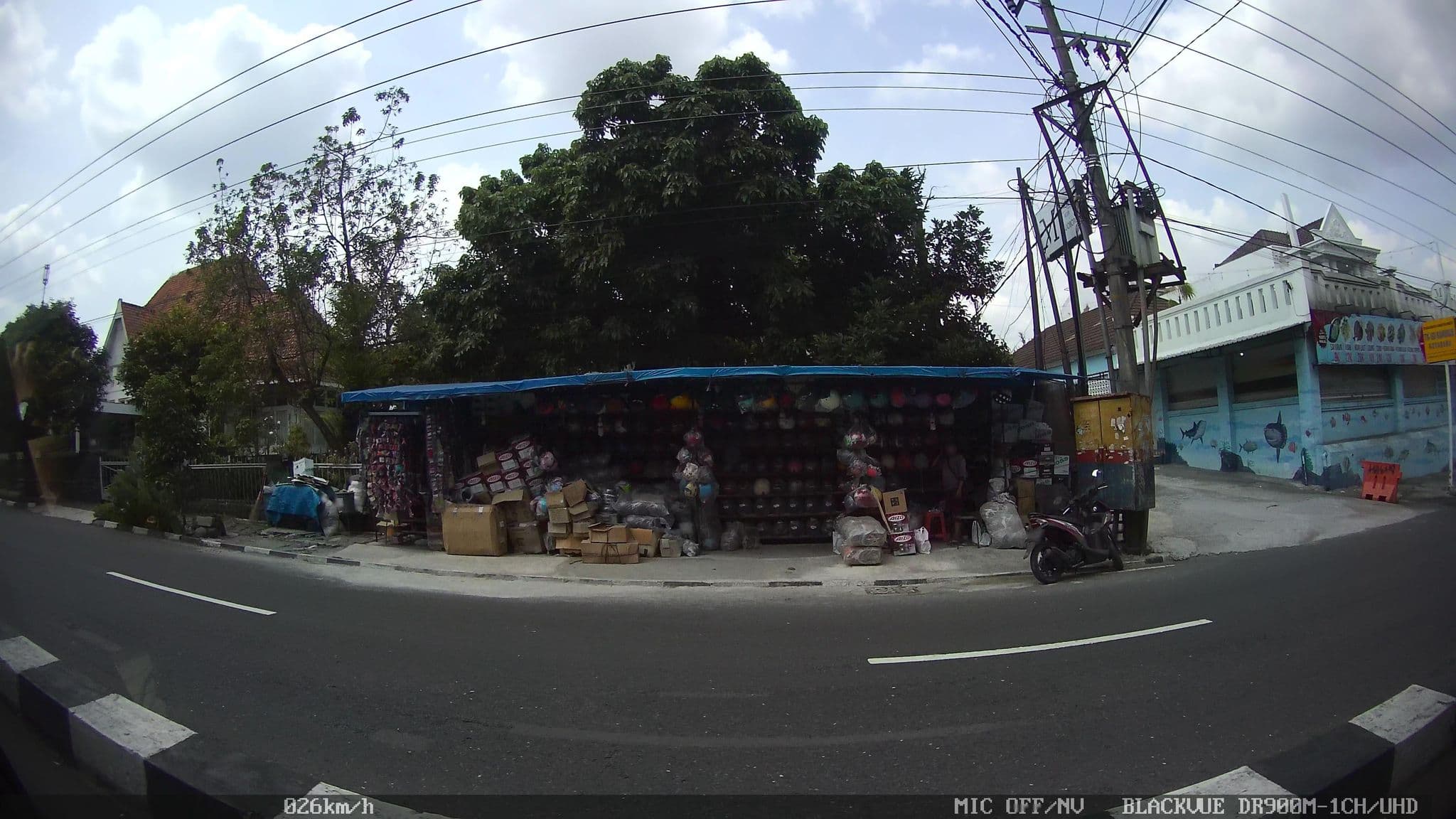 Street view near Wisma Taruna, Yogyakarta — © kaart5 (CC BY-SA · Mapillary)