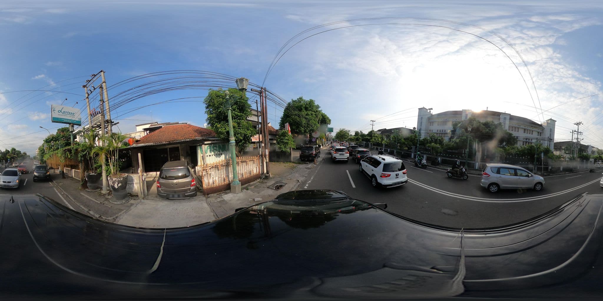 Street view near Hotel Isshiro, Yogyakarta — © kaart_360 (CC BY-SA · Mapillary)