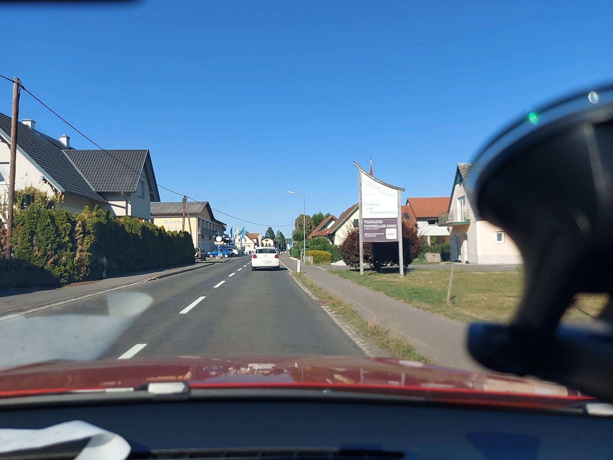 Street view near Stockers Dorfhotel, Mureck — © mik007 (CC BY-SA · Mapillary)