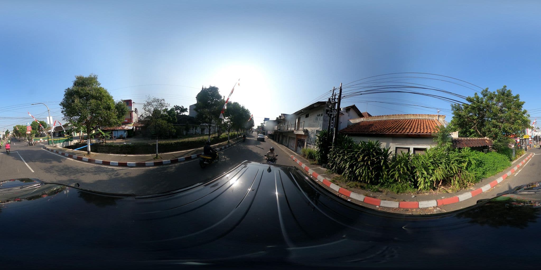 Street view near Apsara Guesthouse, Yogyakarta — © kaart_360 (CC BY-SA · Mapillary)