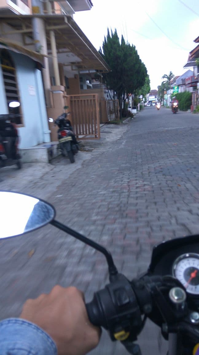 Street view near Mataram Guest House, Melati — © hestiningsih (CC BY-SA · Mapillary)