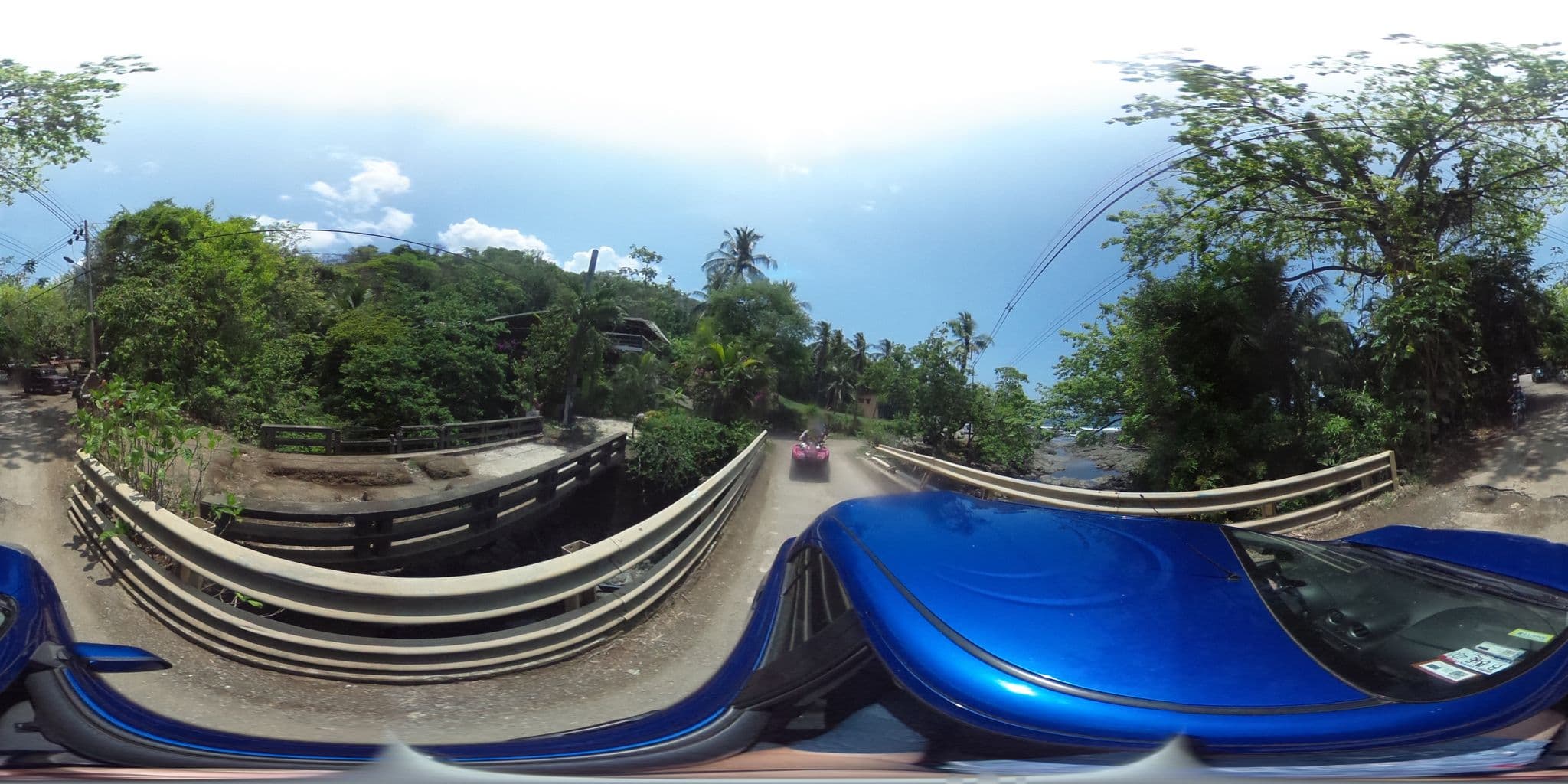 Street view near Hotel La Cascada, Paquera