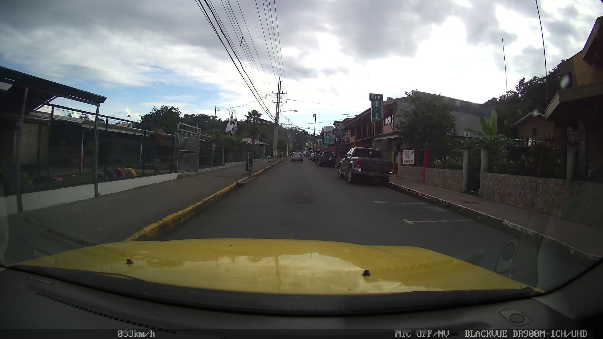 Street view near Hotel Ceciliano, Quepos