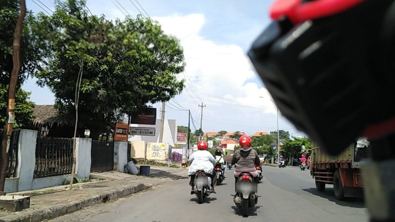 Street view near Hotel Grand orchid, Semarang — © medika (CC BY-SA · Mapillary)