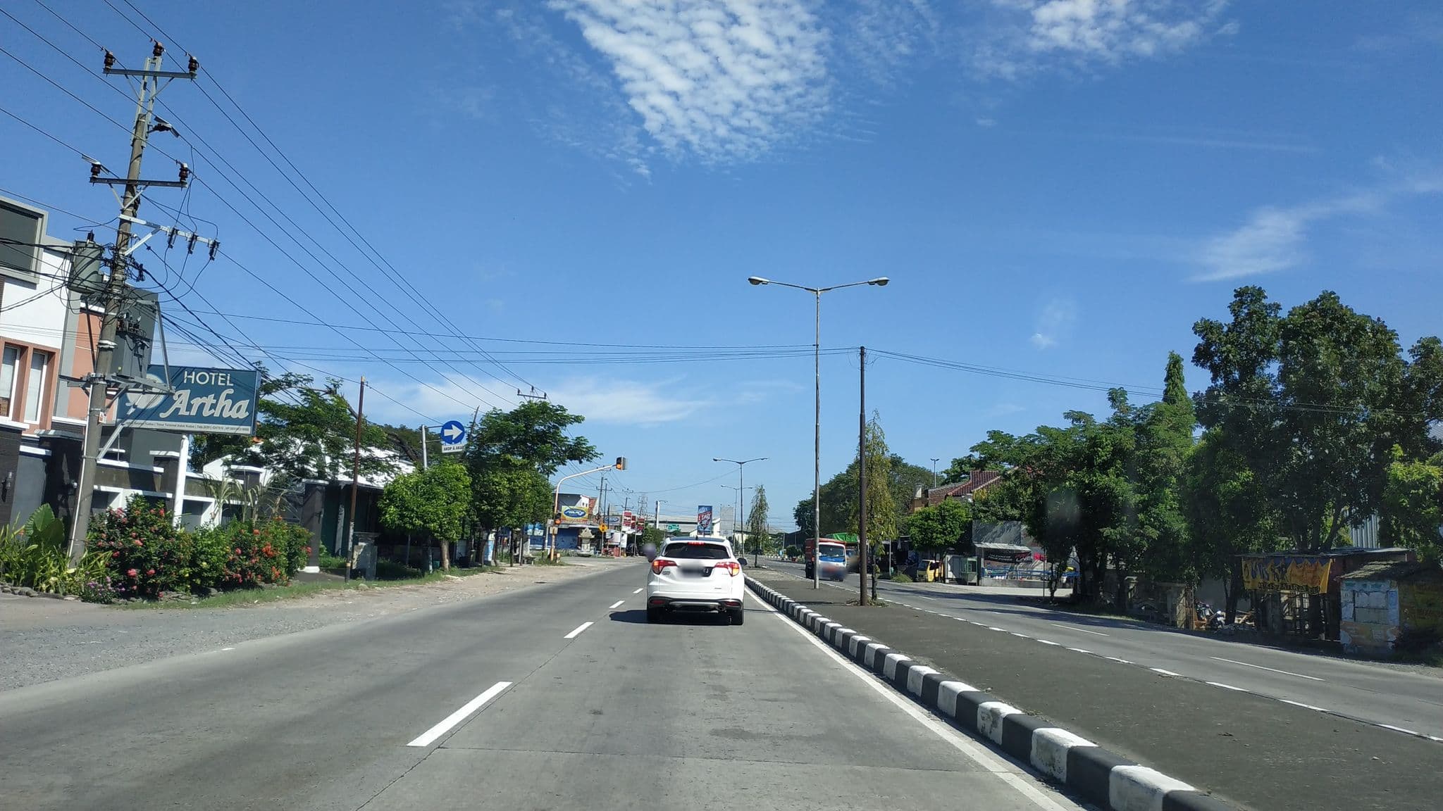 Street view near Hotel Artha, Kudus — © akrimullag (CC BY-SA · Mapillary)
