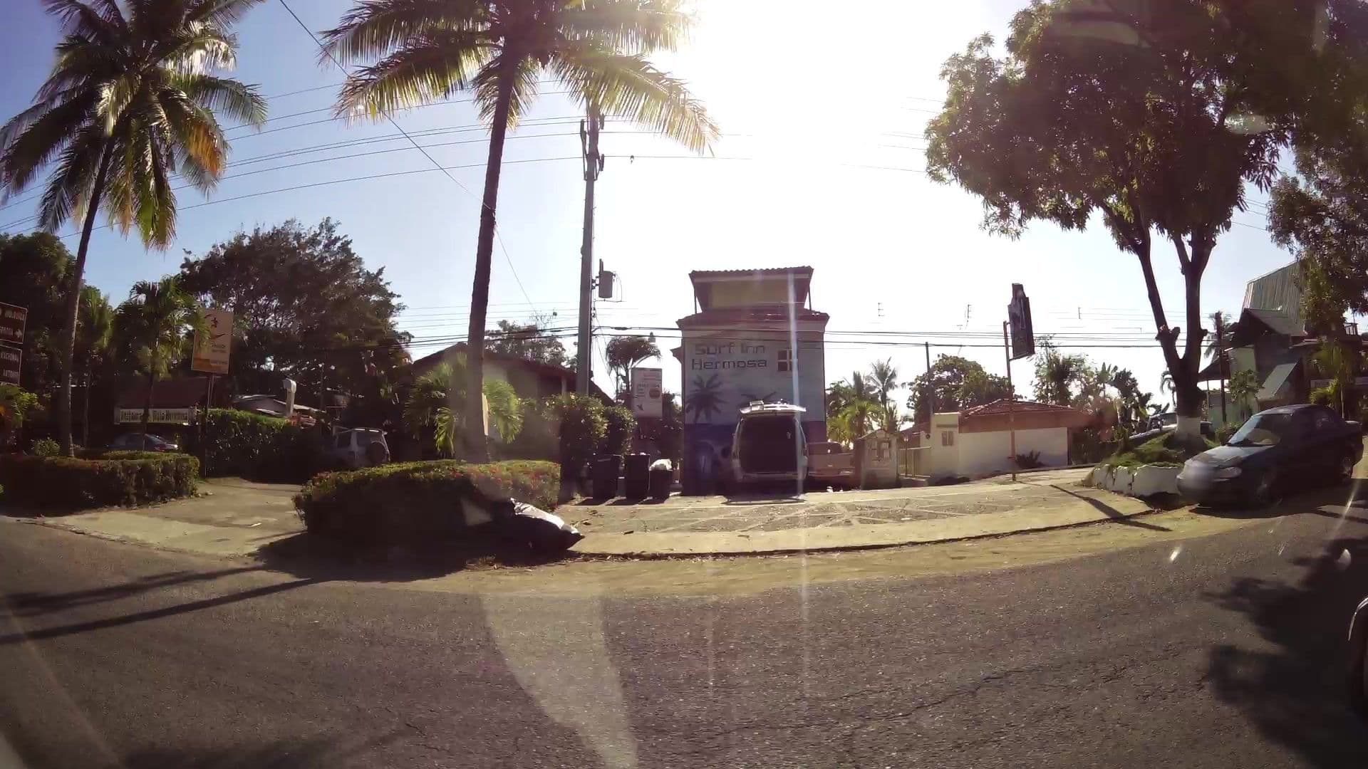 Street view near Cabinas Las Olas Playa Hermosa, Jacó