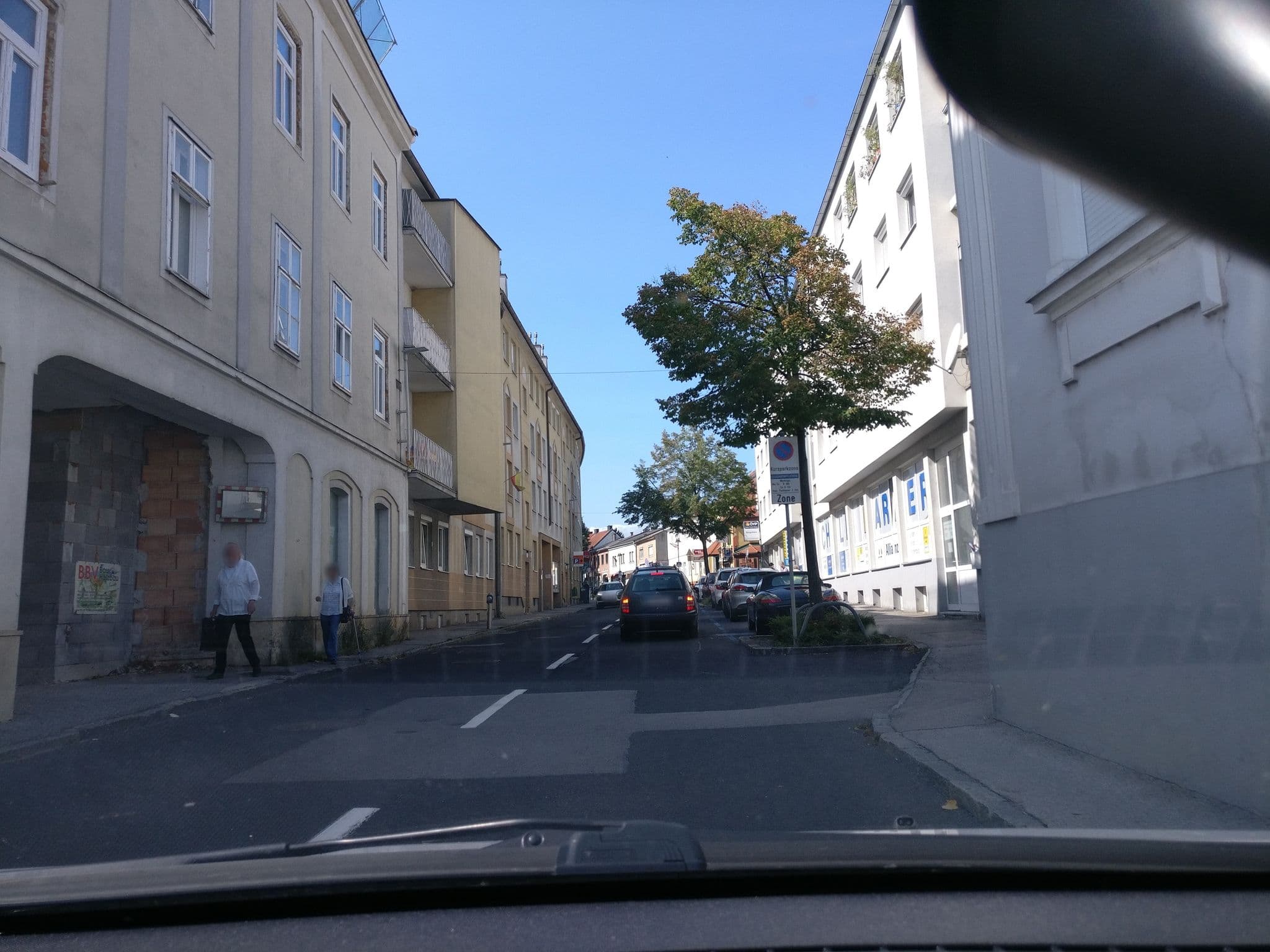 Street view near M-24 Apartments, Mattersburg — © mleitgeb (CC BY-SA · Mapillary)