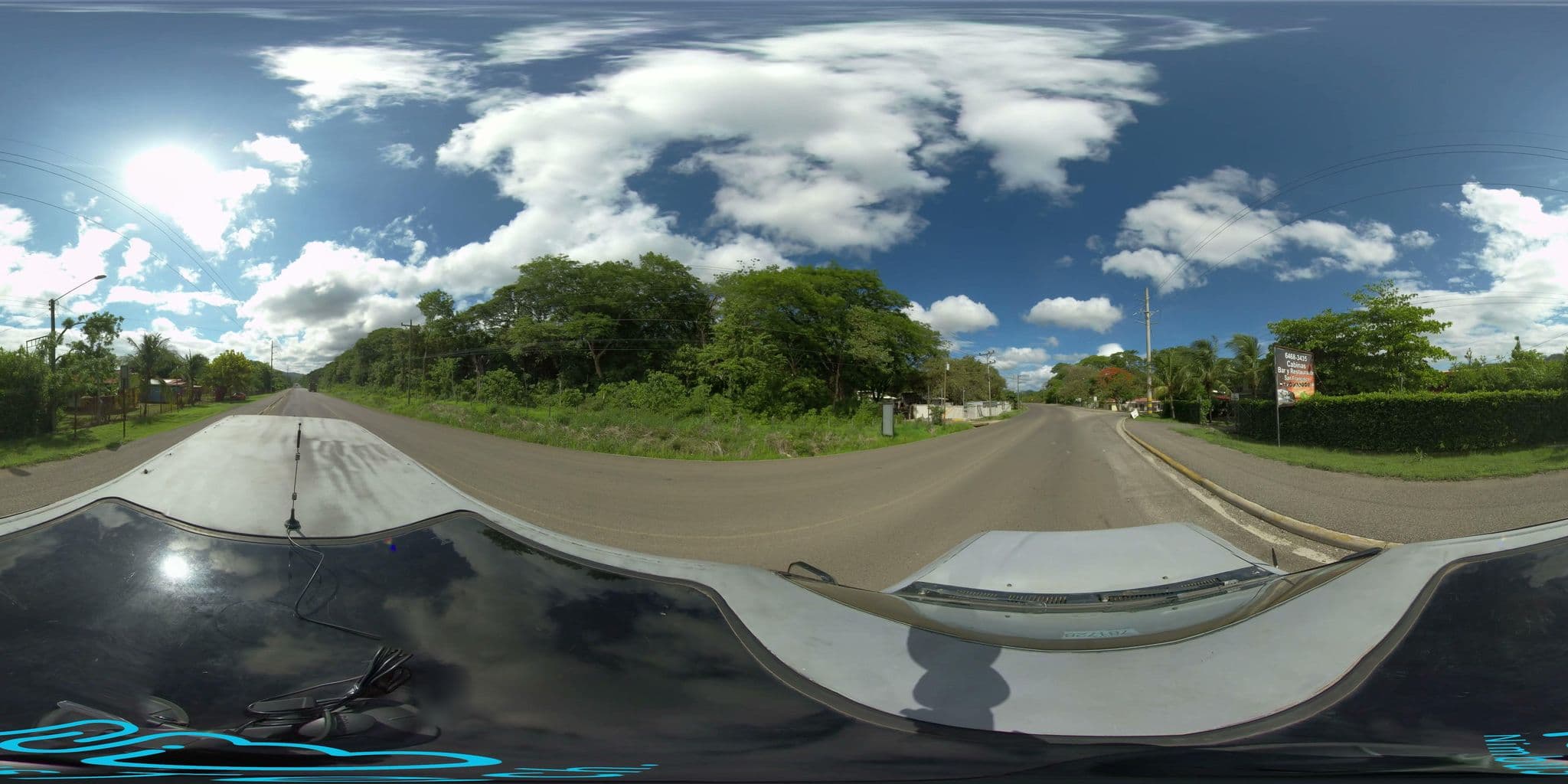 Street view near Cabinas San Francisco, Tamarindo
